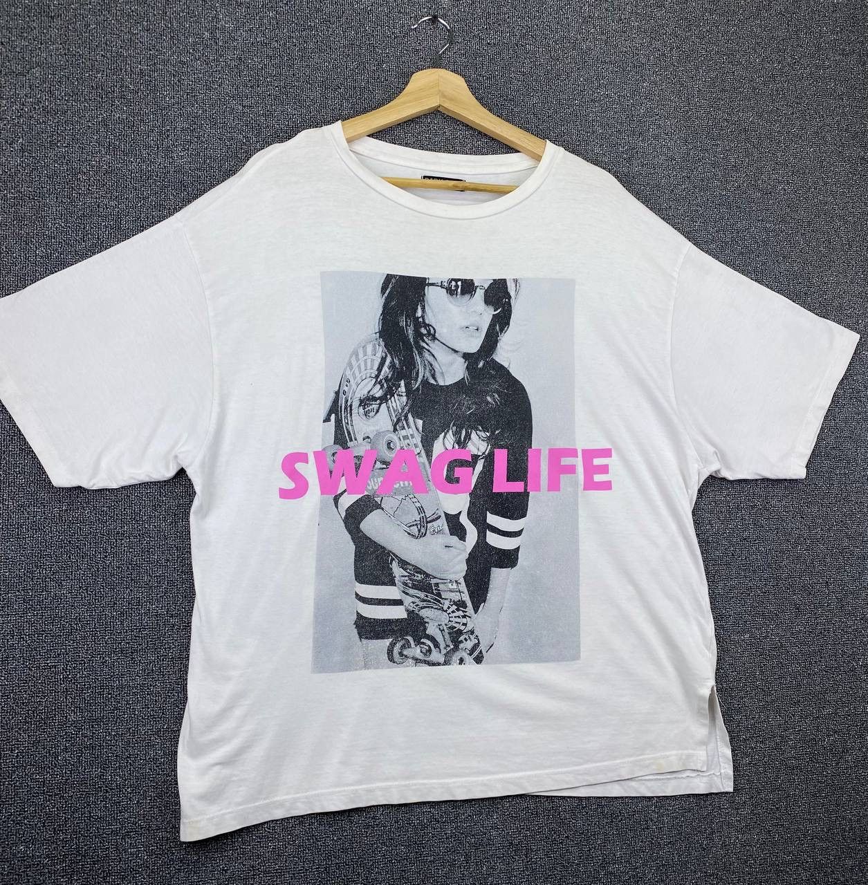 Vintage Vintage Swag Life Skategang by Park Girl Tee T Shirts Size US L / EU 52-54 / 3 - 2 Thumbnail