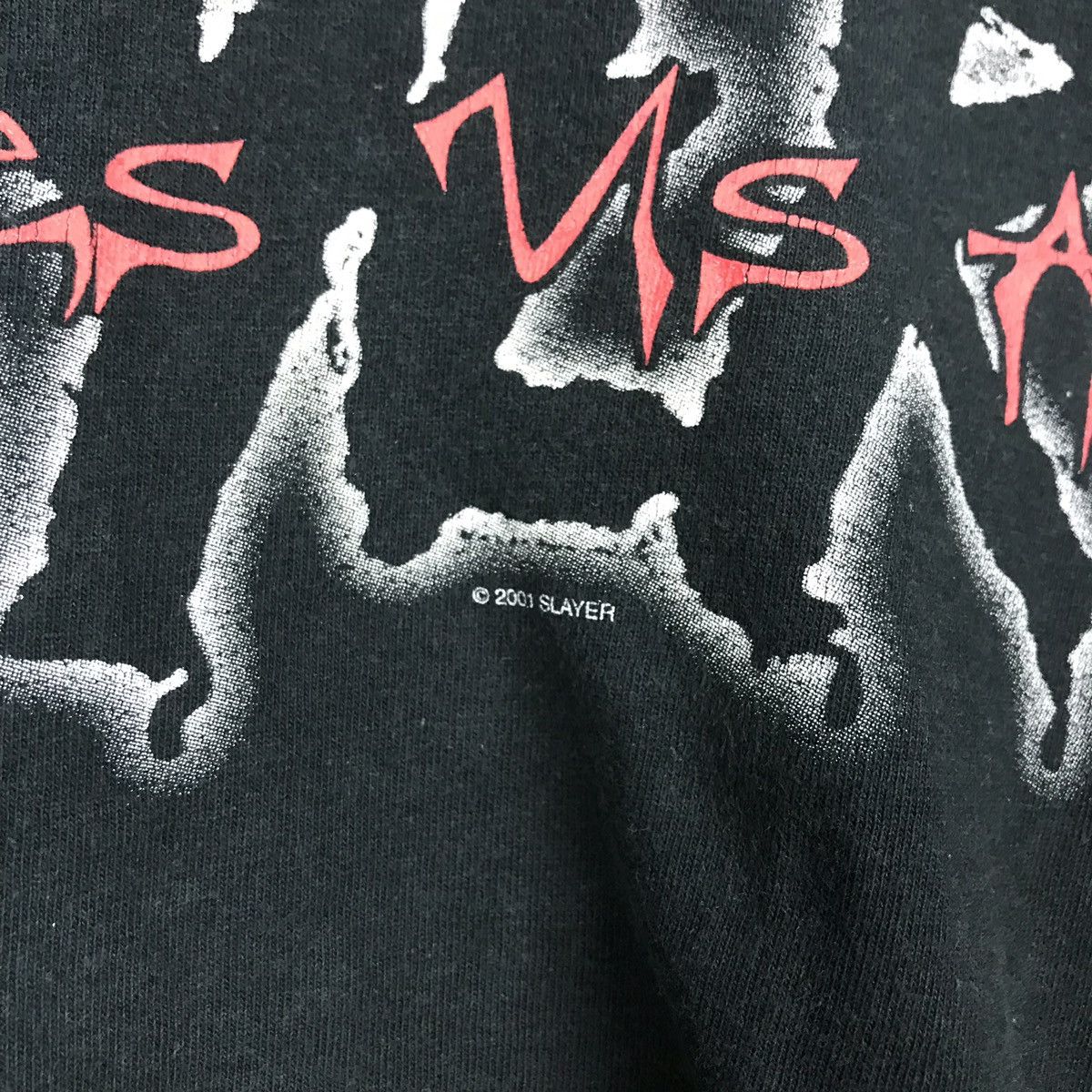 Band Tees × Slayer Band Tee Slayer God Hates Us All 2001 Longsleeve T-shirt Size US L / EU 52-54 / 3 - 2 Thumbnail