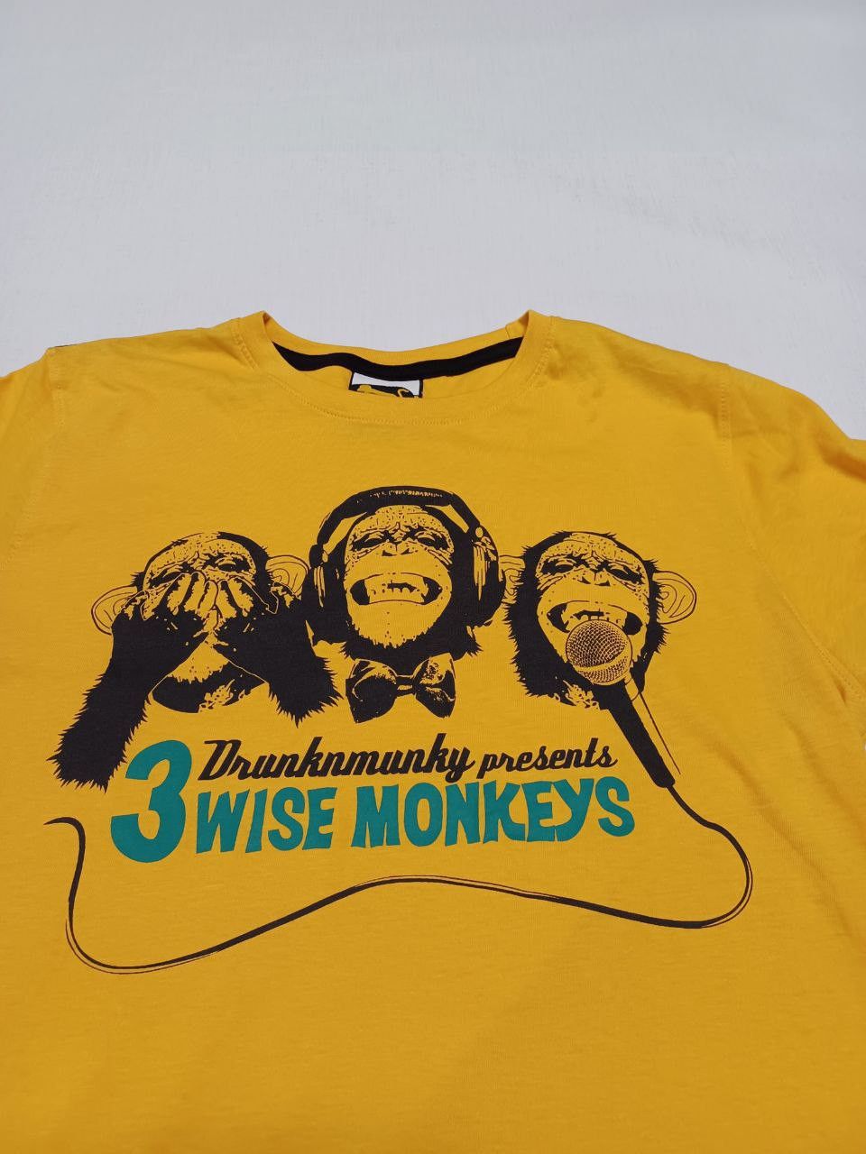 DrunknMunky drunkn munky vintage big logo t-shirt crazy monkeys print Size US S / EU 44-46 / 1 - 3 Thumbnail
