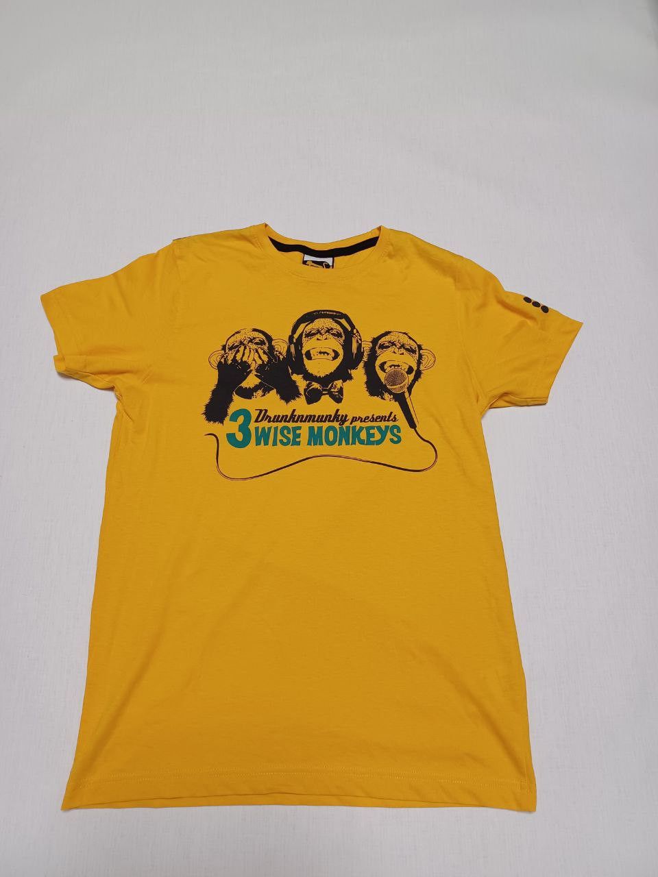 DrunknMunky drunkn munky vintage big logo t-shirt crazy monkeys print Size US S / EU 44-46 / 1 - 1 Thumbnail