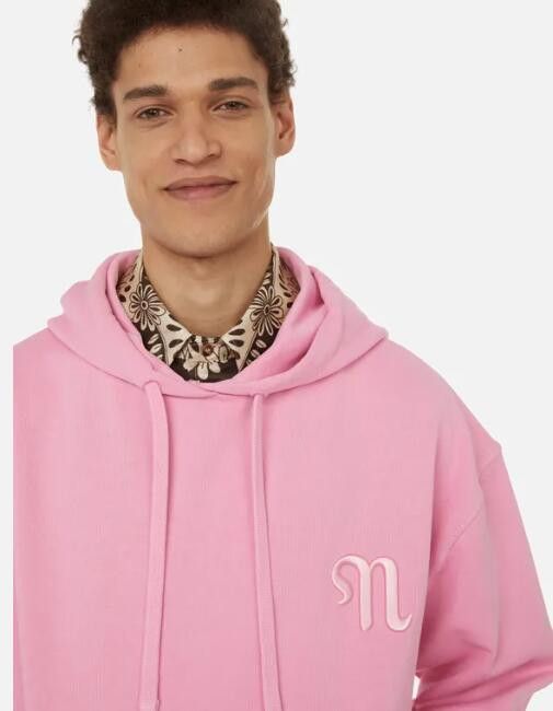 Nanushka BNWT SS22 NANUSHKA EVER PINK ORGANIC FLEECE SWEATSHIRT XXS Size US XXS / EU 40 - 12 Thumbnail