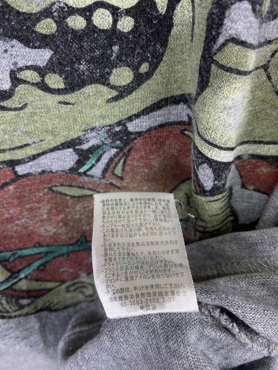 Japanese Brand Vintage Punk Skulls Ed Hardy Gothic Punk Style Tee T Shirts Size L / US 10 / IT 46 - 6 Thumbnail