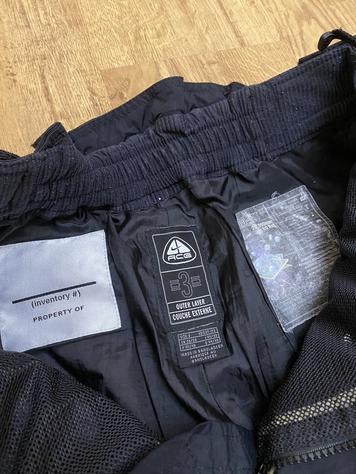 Nike × Nike ACG × Vintage Vintage Nike ACG Ski Pants big logo waterproof gorpcore Size US 30 / EU 46 - 17 Thumbnail