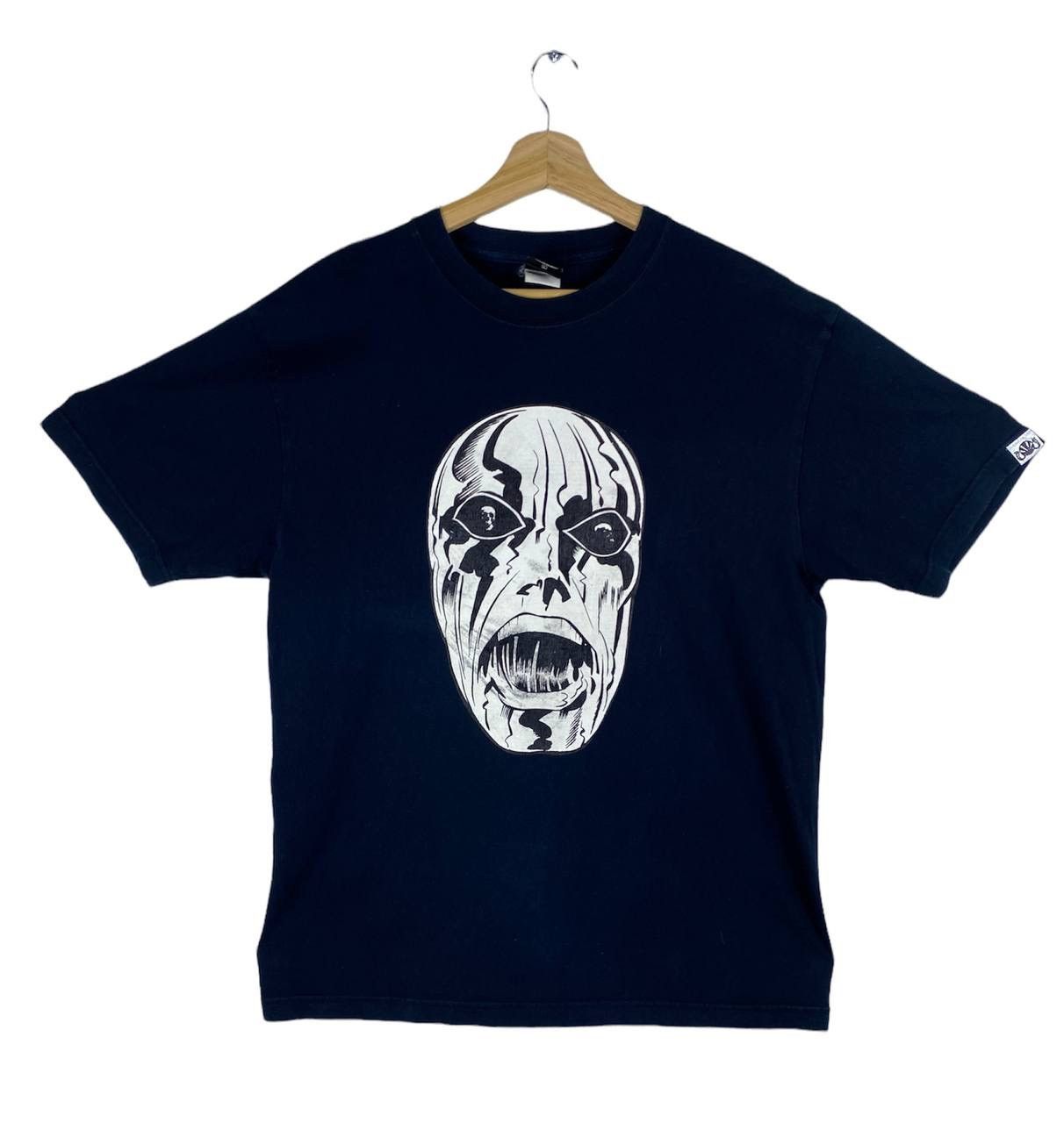 image of Andsuns Masked Horrors Of Halloween Tee T Shirts, Men's (Size Large)