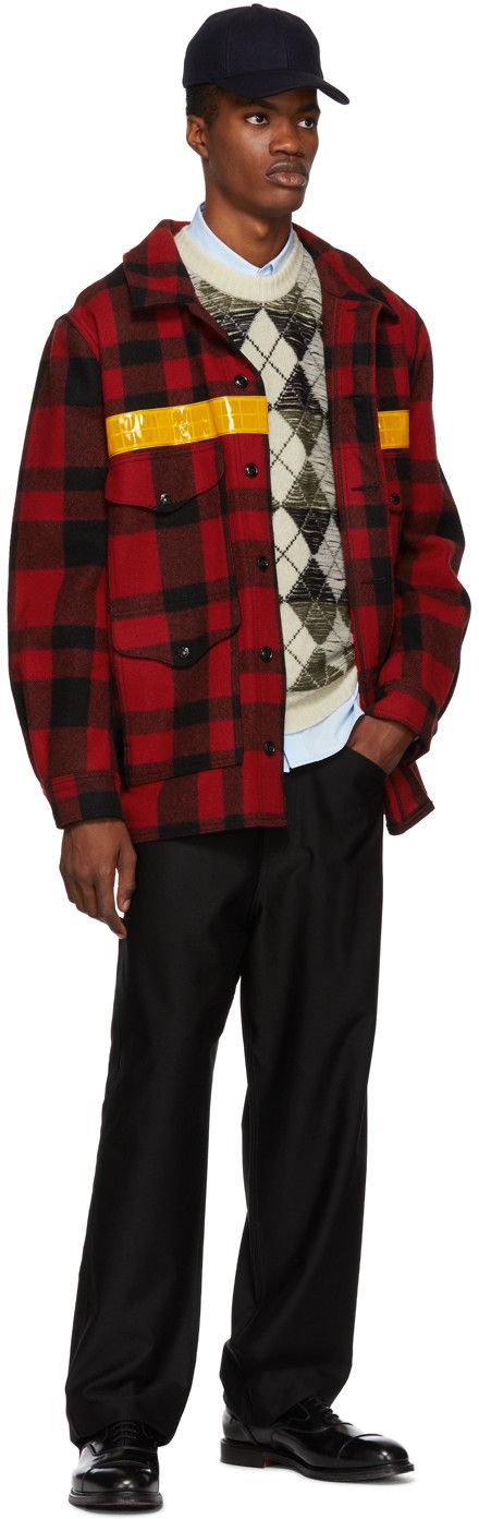 Junya Watanabe AW18 JUNYA WATANABE RED FILSON EDITION CRUISER JACKET S Size US L / EU 52-54 / 3 - 19 Thumbnail