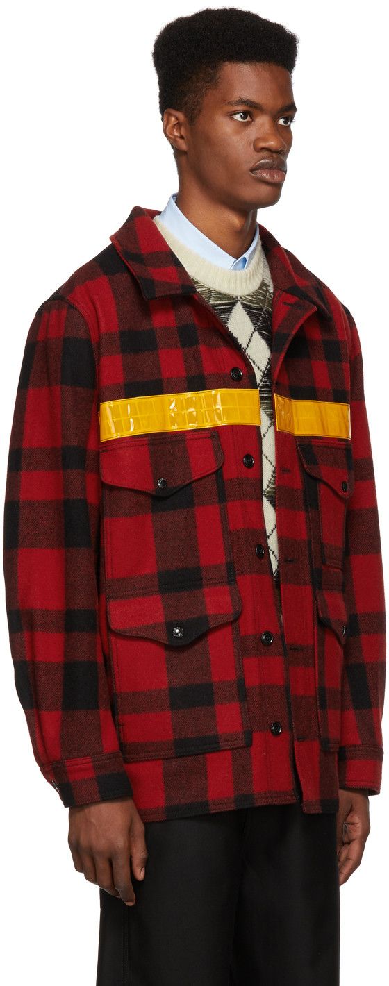 Junya Watanabe AW18 JUNYA WATANABE RED FILSON EDITION CRUISER JACKET S Size US L / EU 52-54 / 3 - 16 Thumbnail