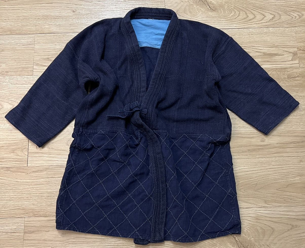 Indigo × Japanese Brand × Vintage Visvim Style Indigo Shogun Kimono Size US M / EU 48-50 / 2 - 3 Thumbnail