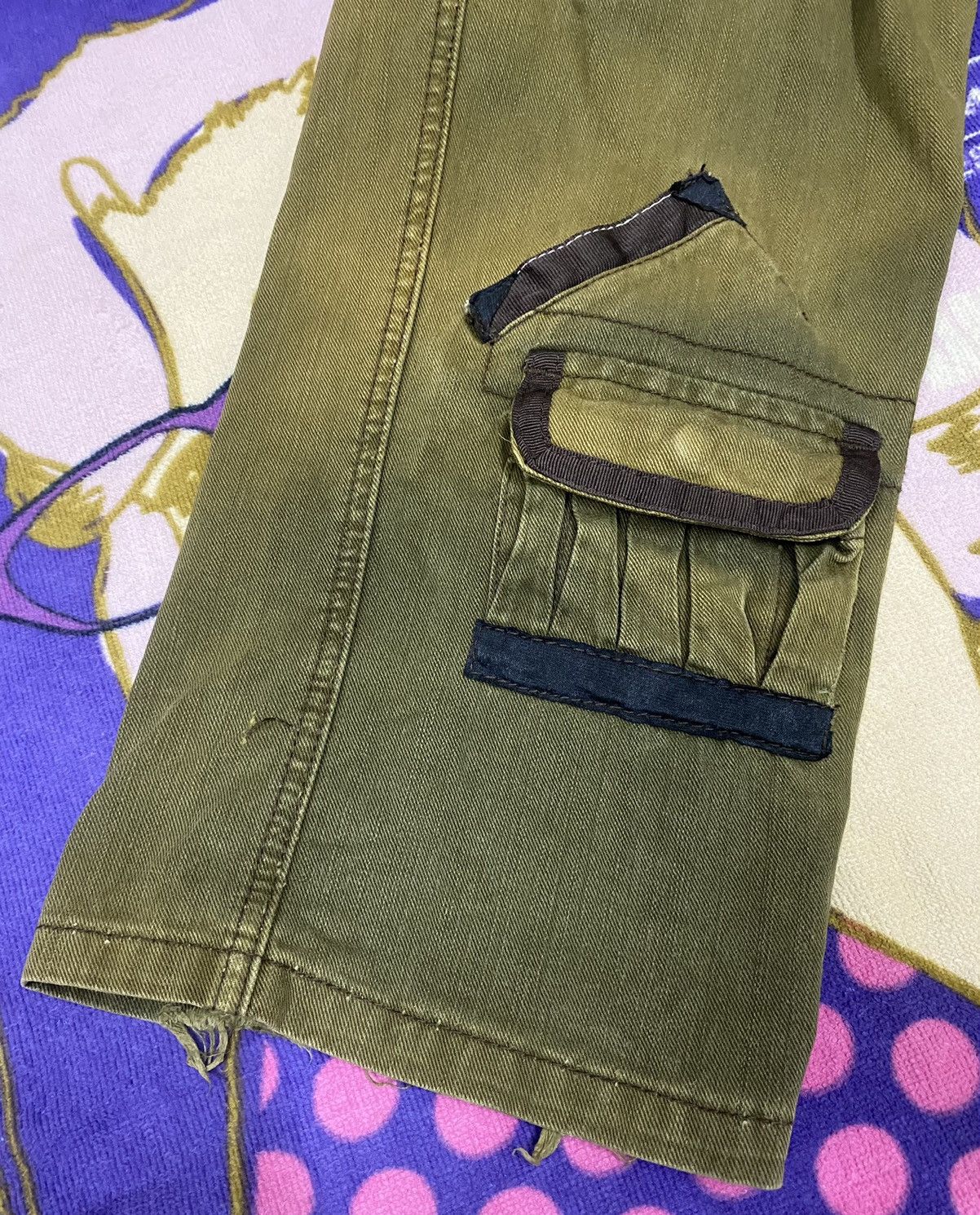 Pelle Pelle × Vintage PELLE PELLE Cargo/Tactical Pant x Very Rare x Great Designer Size US 34 / EU 50 - 7 Thumbnail