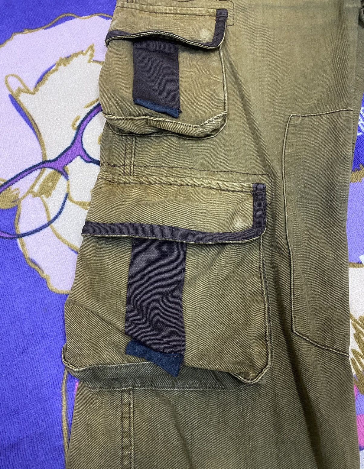 Pelle Pelle × Vintage PELLE PELLE Cargo/Tactical Pant x Very Rare x Great Designer Size US 34 / EU 50 - 6 Thumbnail