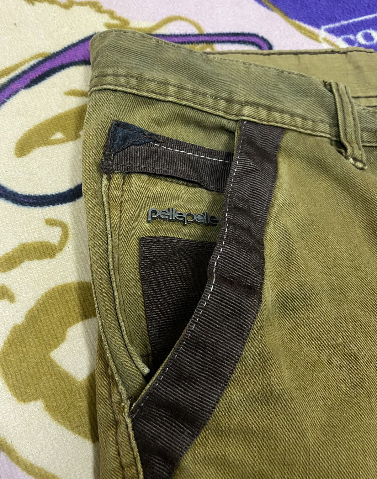 Pelle Pelle × Vintage PELLE PELLE Cargo/Tactical Pant x Very Rare x Great Designer Size US 34 / EU 50 - 9 Thumbnail