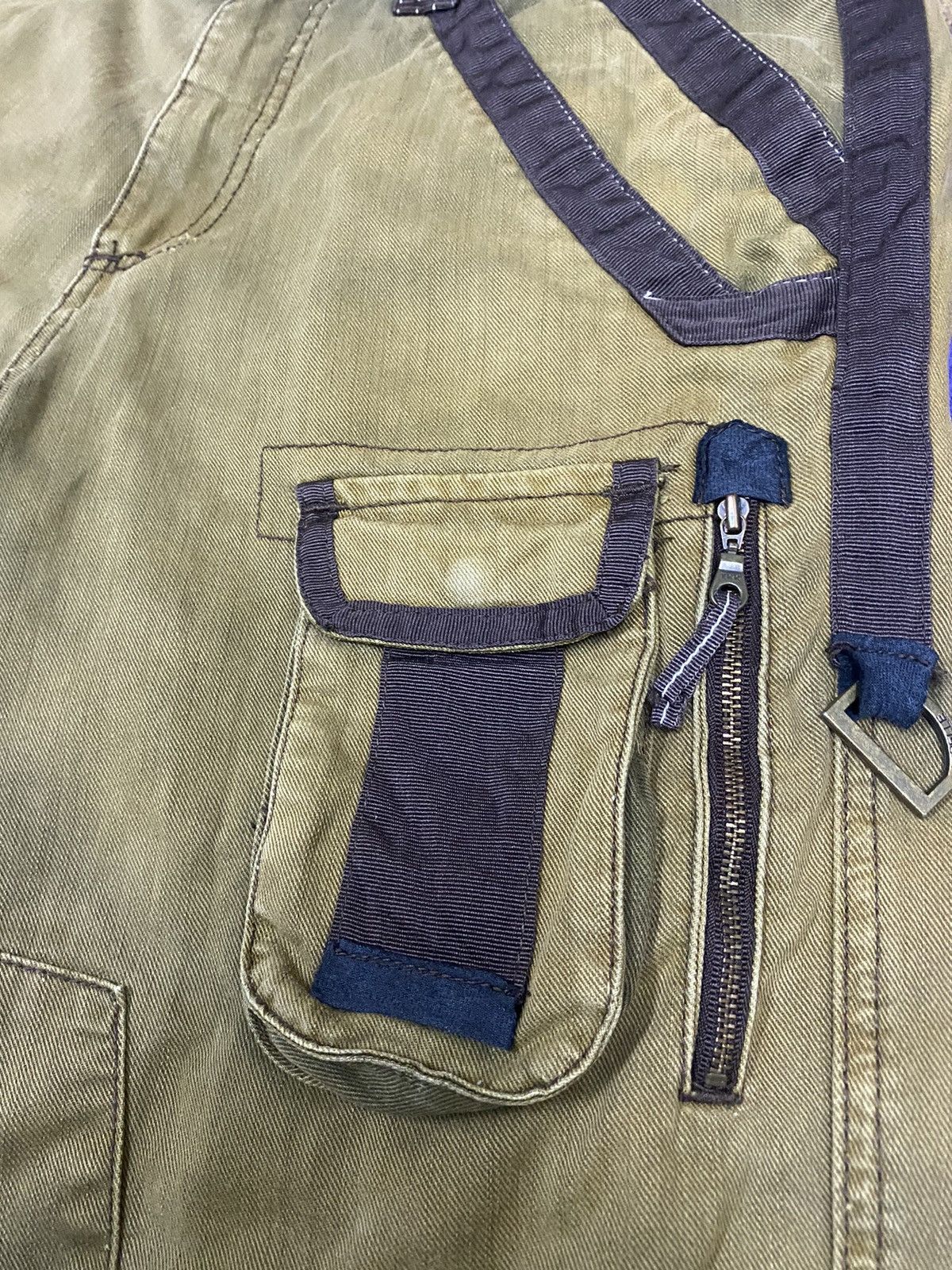 Pelle Pelle × Vintage PELLE PELLE Cargo/Tactical Pant x Very Rare x Great Designer Size US 34 / EU 50 - 5 Thumbnail