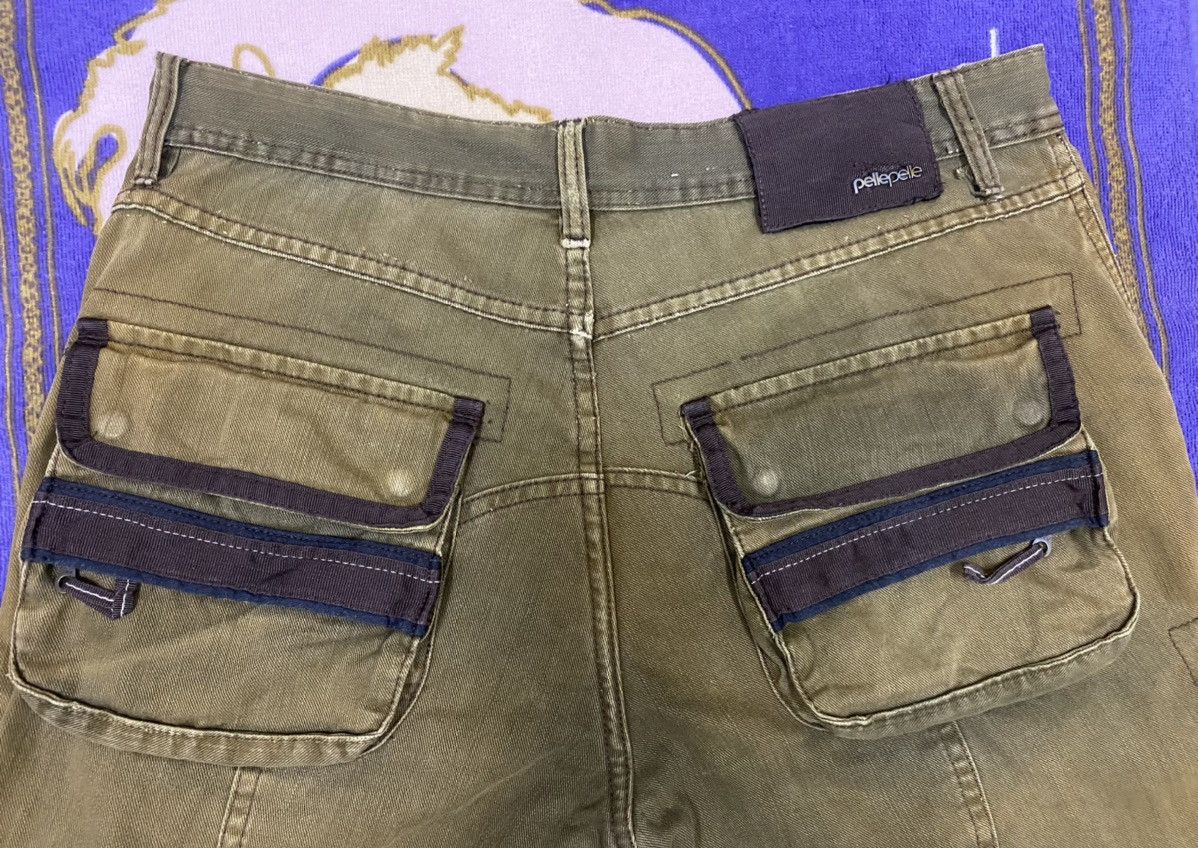 Pelle Pelle × Vintage PELLE PELLE Cargo/Tactical Pant x Very Rare x Great Designer Size US 34 / EU 50 - 4 Thumbnail