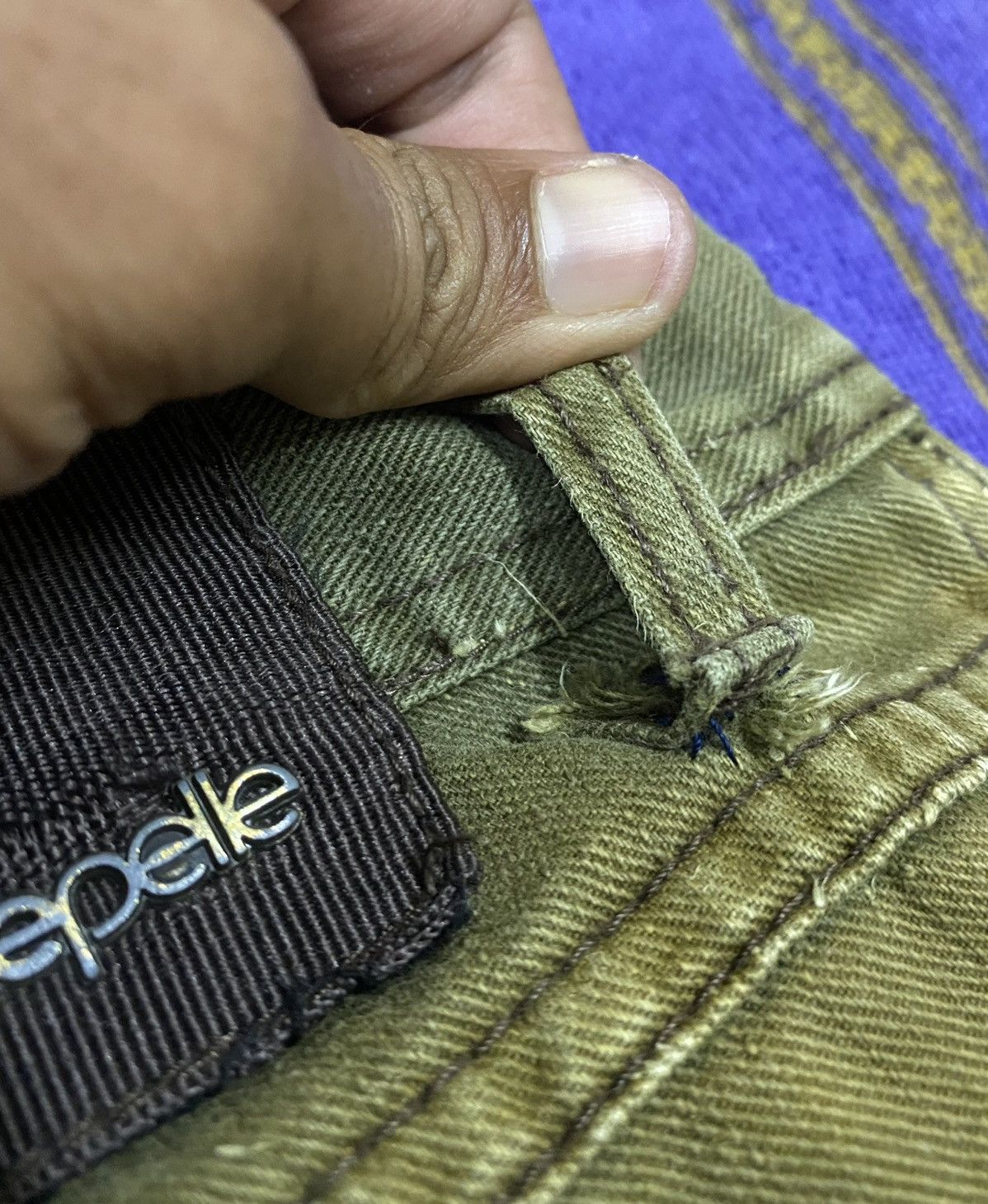 Pelle Pelle × Vintage PELLE PELLE Cargo/Tactical Pant x Very Rare x Great Designer Size US 34 / EU 50 - 23 Thumbnail