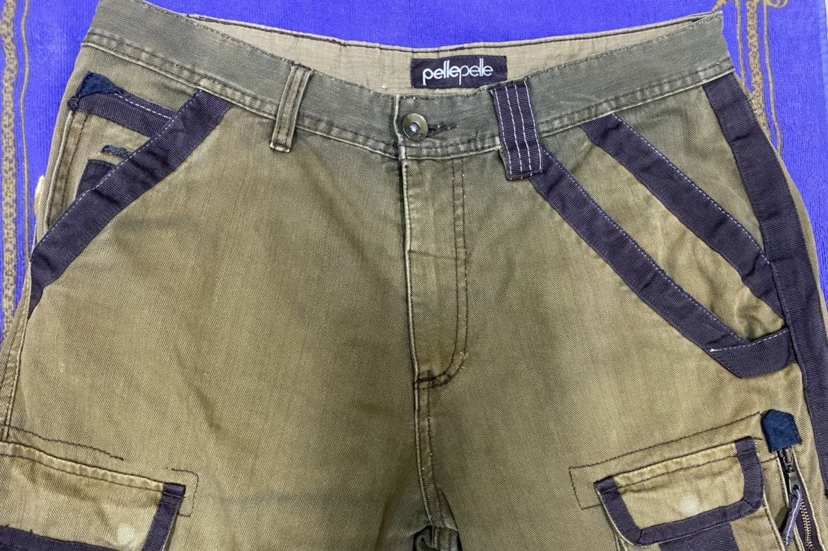 Pelle Pelle × Vintage PELLE PELLE Cargo/Tactical Pant x Very Rare x Great Designer Size US 34 / EU 50 - 3 Thumbnail