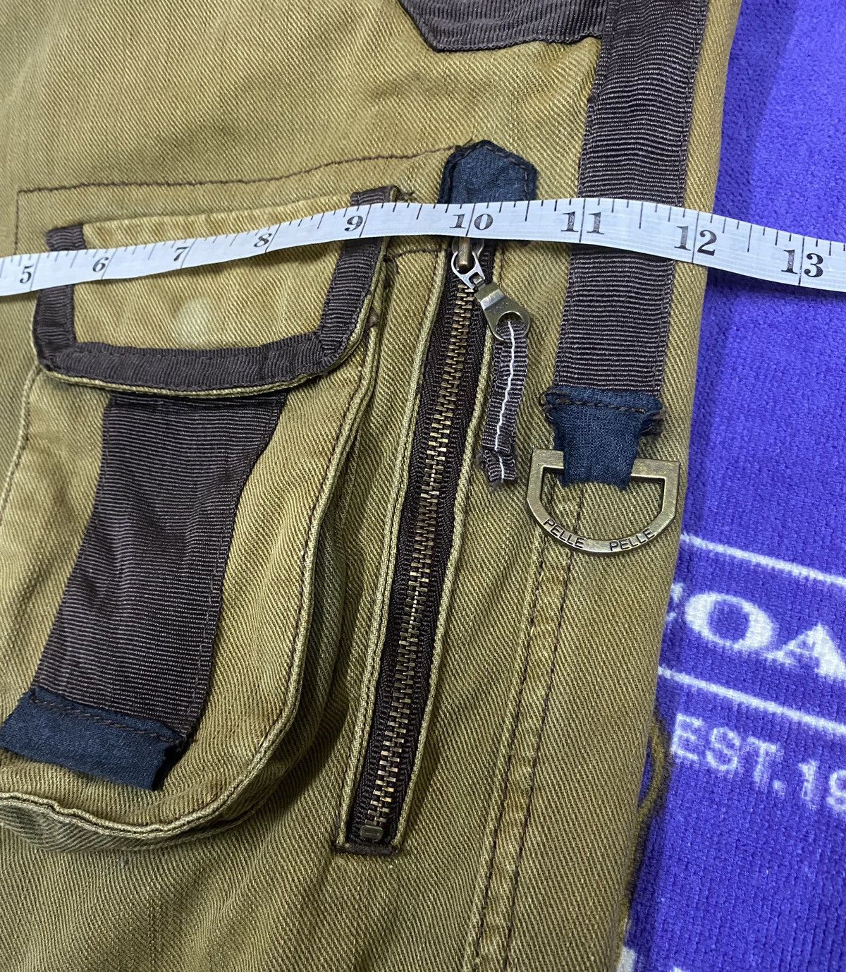 Pelle Pelle × Vintage PELLE PELLE Cargo/Tactical Pant x Very Rare x Great Designer Size US 34 / EU 50 - 18 Thumbnail