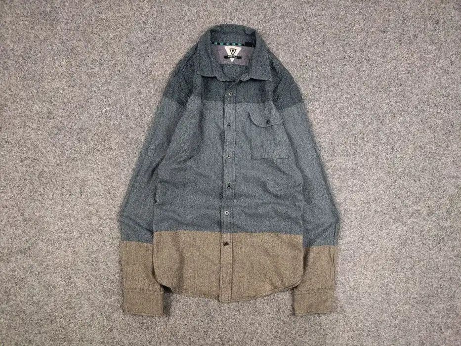 Vissla Vintage Vissla Mens Button Up Flannel Casual Shirt Size US L / EU 52-54 / 3 - 1 Thumbnail