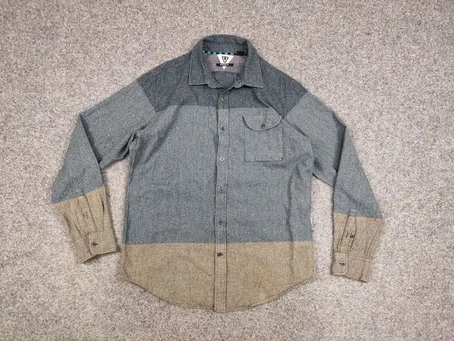 Vissla Vintage Vissla Mens Button Up Flannel Casual Shirt Size US L / EU 52-54 / 3 - 6 Thumbnail