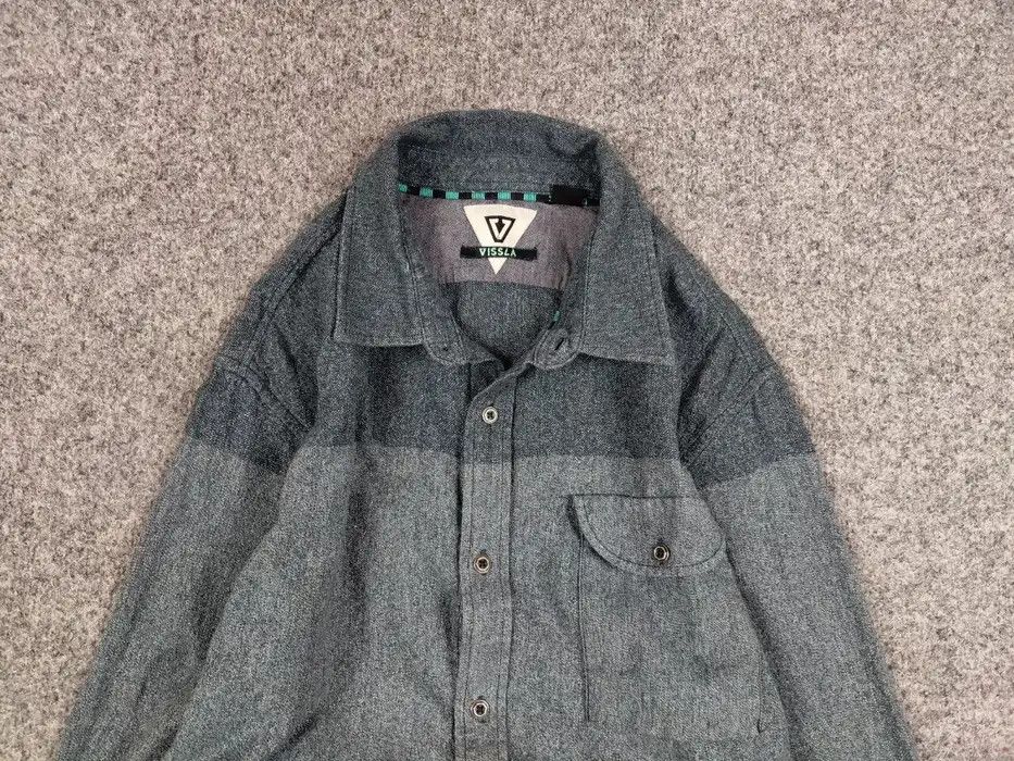 Vissla Vintage Vissla Mens Button Up Flannel Casual Shirt Size US L / EU 52-54 / 3 - 3 Thumbnail