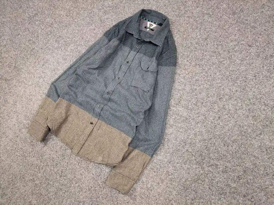 Vissla Vintage Vissla Mens Button Up Flannel Casual Shirt Size US L / EU 52-54 / 3 - 2 Thumbnail