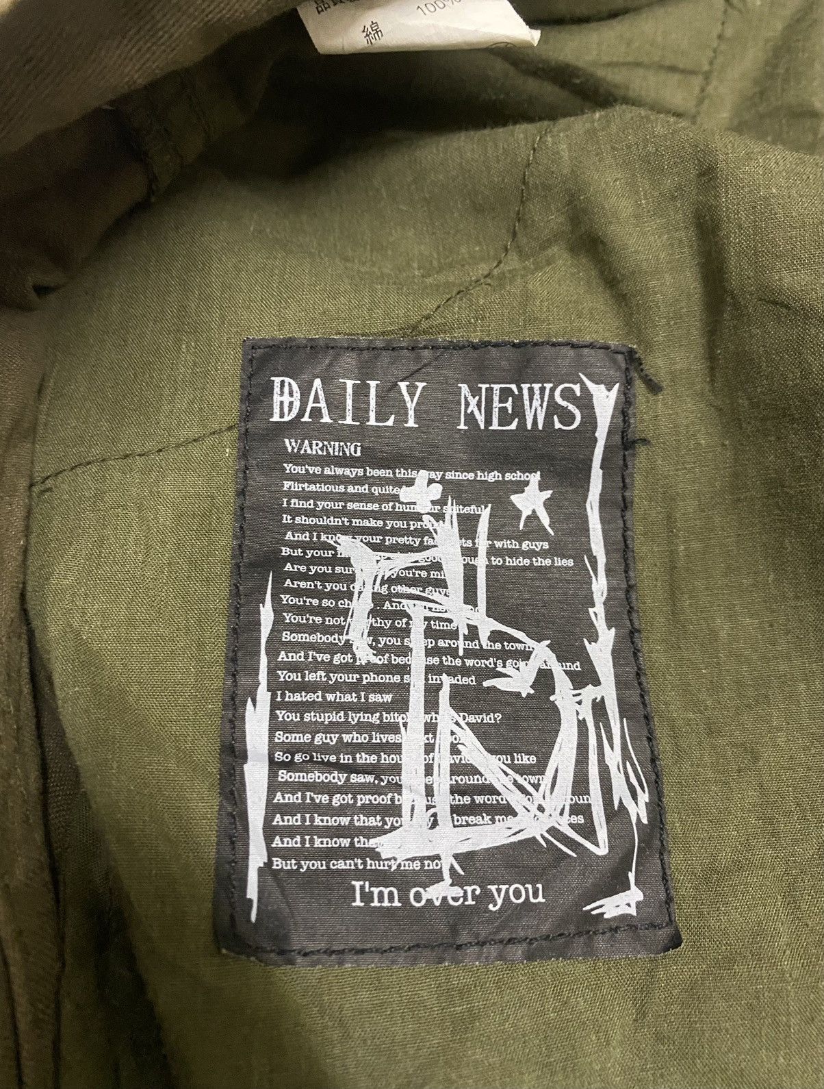 Japanese Brand DAILY NEWS Cargo/Tactical Pants x Punk Design x Spike x Rare Size US 31 - 9 Thumbnail