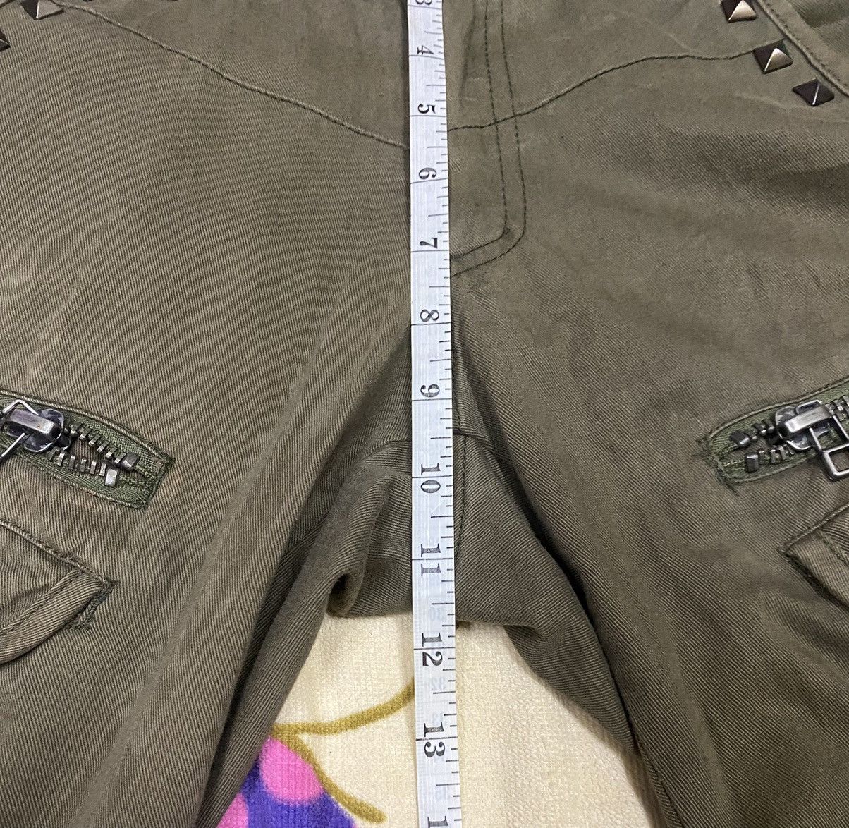Japanese Brand DAILY NEWS Cargo/Tactical Pants x Punk Design x Spike x Rare Size US 31 - 13 Thumbnail