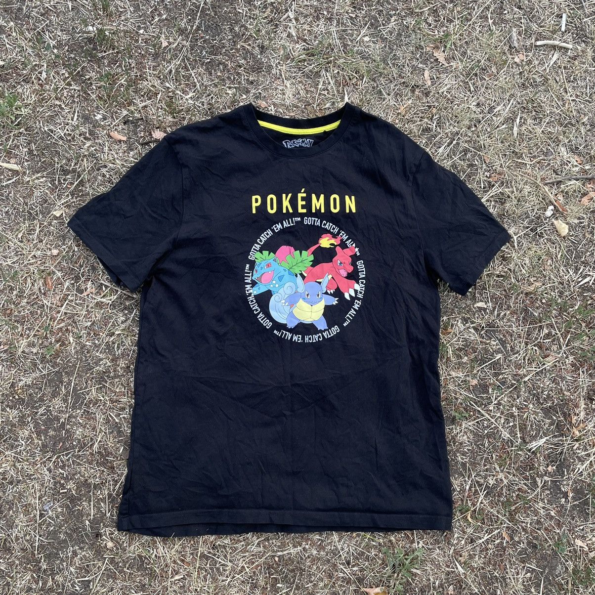 Vintage Y2K Pokemon Graphic Tee Streetwear Hypebeast Archive Navy M Size US M / EU 48-50 / 2 - 1 Thumbnail