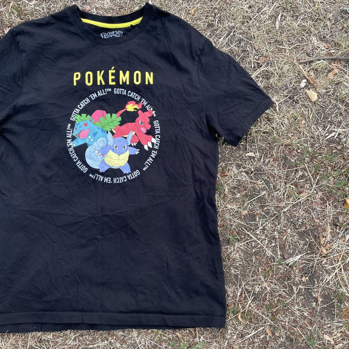 Vintage Y2K Pokemon Graphic Tee Streetwear Hypebeast Archive Navy M Size US M / EU 48-50 / 2 - 2 Thumbnail