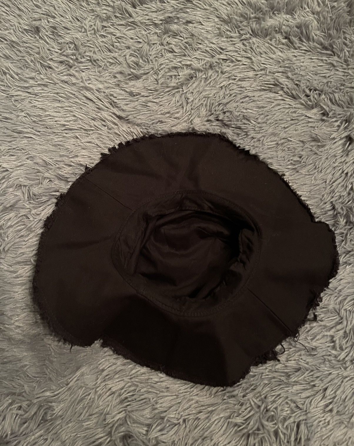 Japanese Brand × Vintage Avant garde Japanese style distresses opening bucket hat vtg Size ONE SIZE - 4 Thumbnail