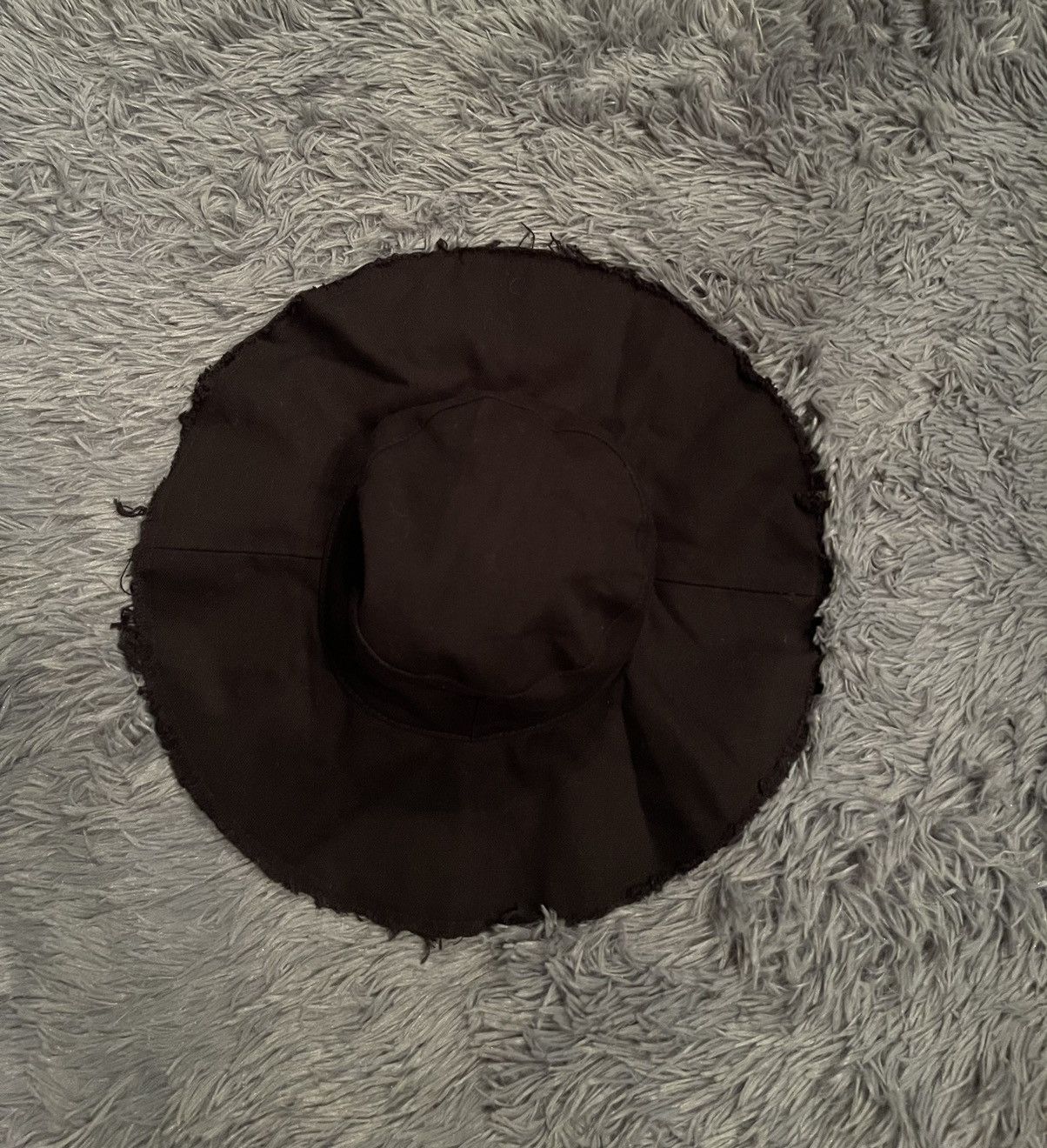 Japanese Brand × Vintage Avant garde Japanese style distresses opening bucket hat vtg Size ONE SIZE - 3 Thumbnail