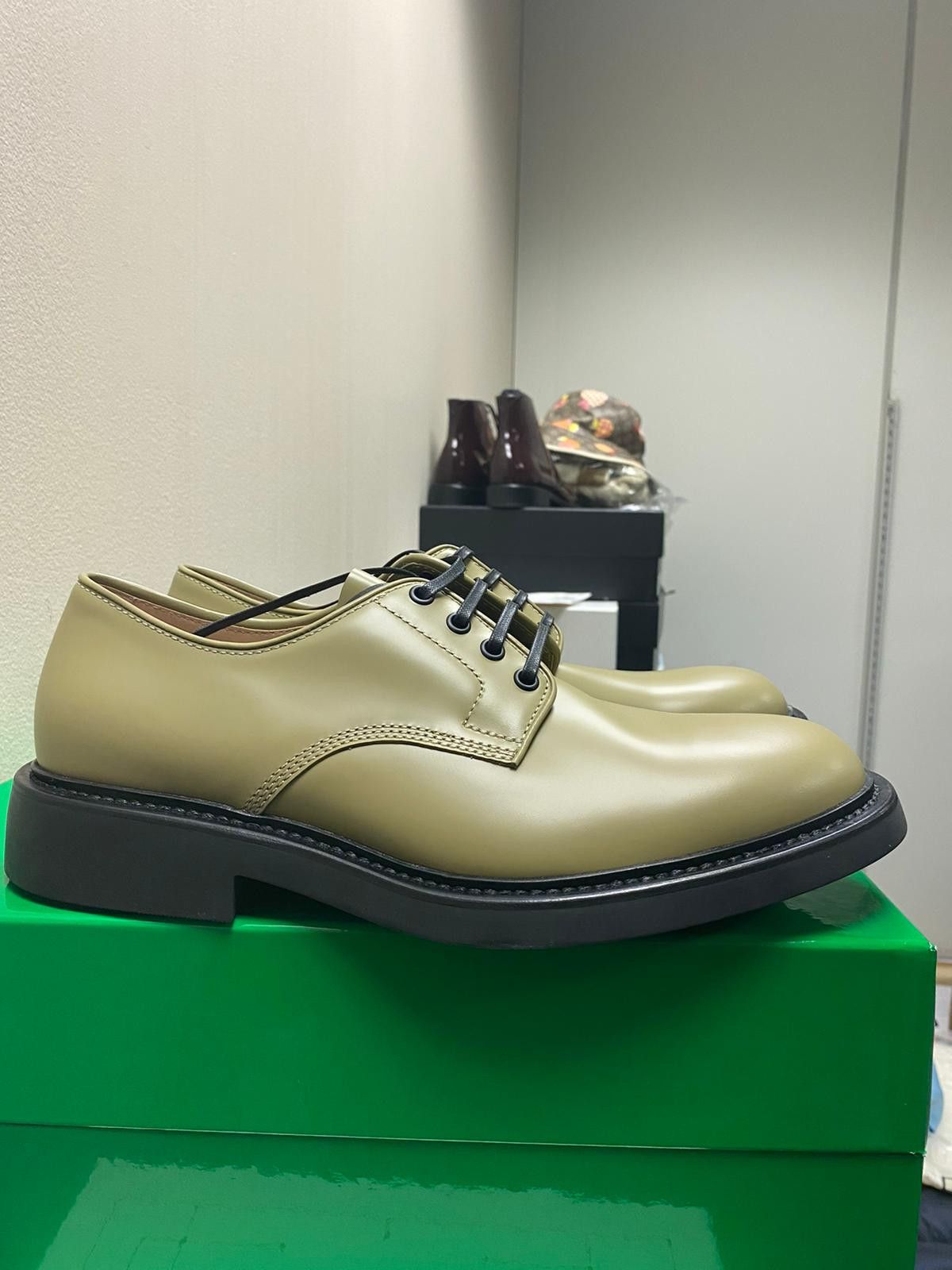 Bottega Veneta BV Level Lace Up in Tokyo Brush Calf in All Spice Size US 8 / EU 41 - 3 Thumbnail