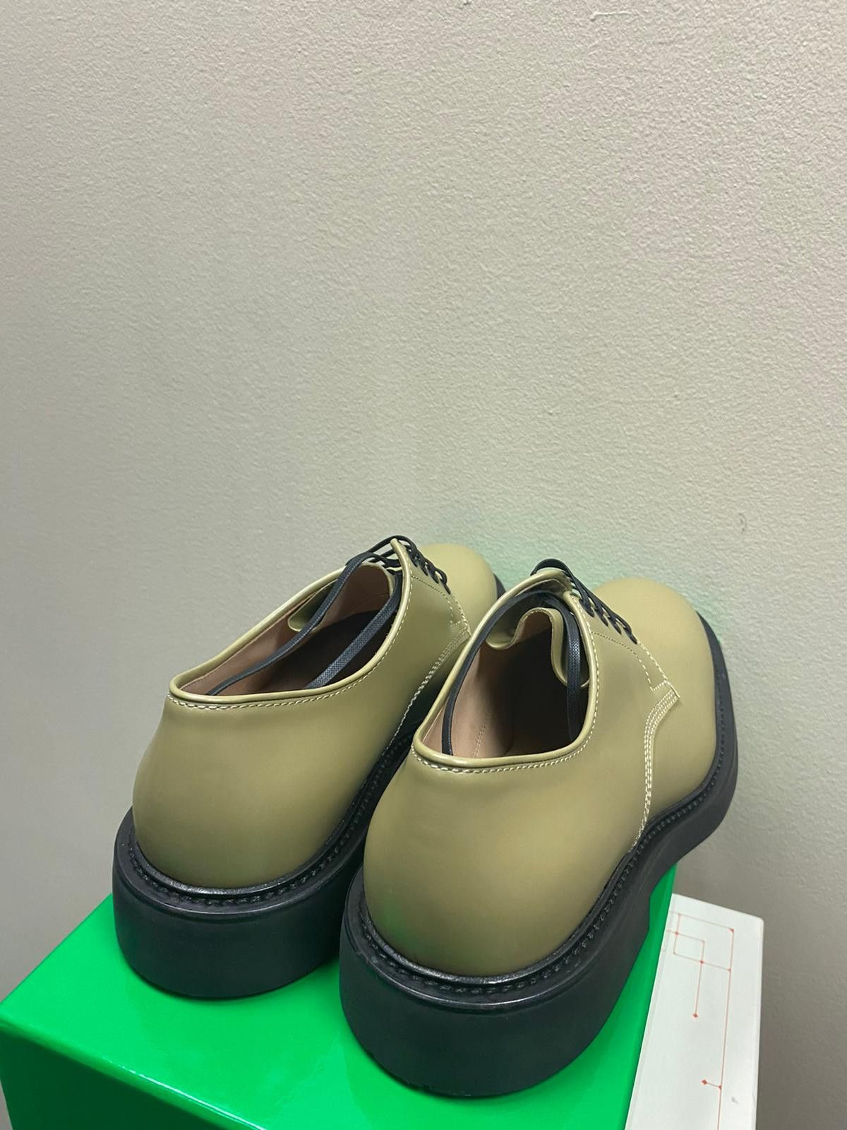 Bottega Veneta BV Level Lace Up in Tokyo Brush Calf in All Spice Size US 10 / EU 43 - 9 Thumbnail