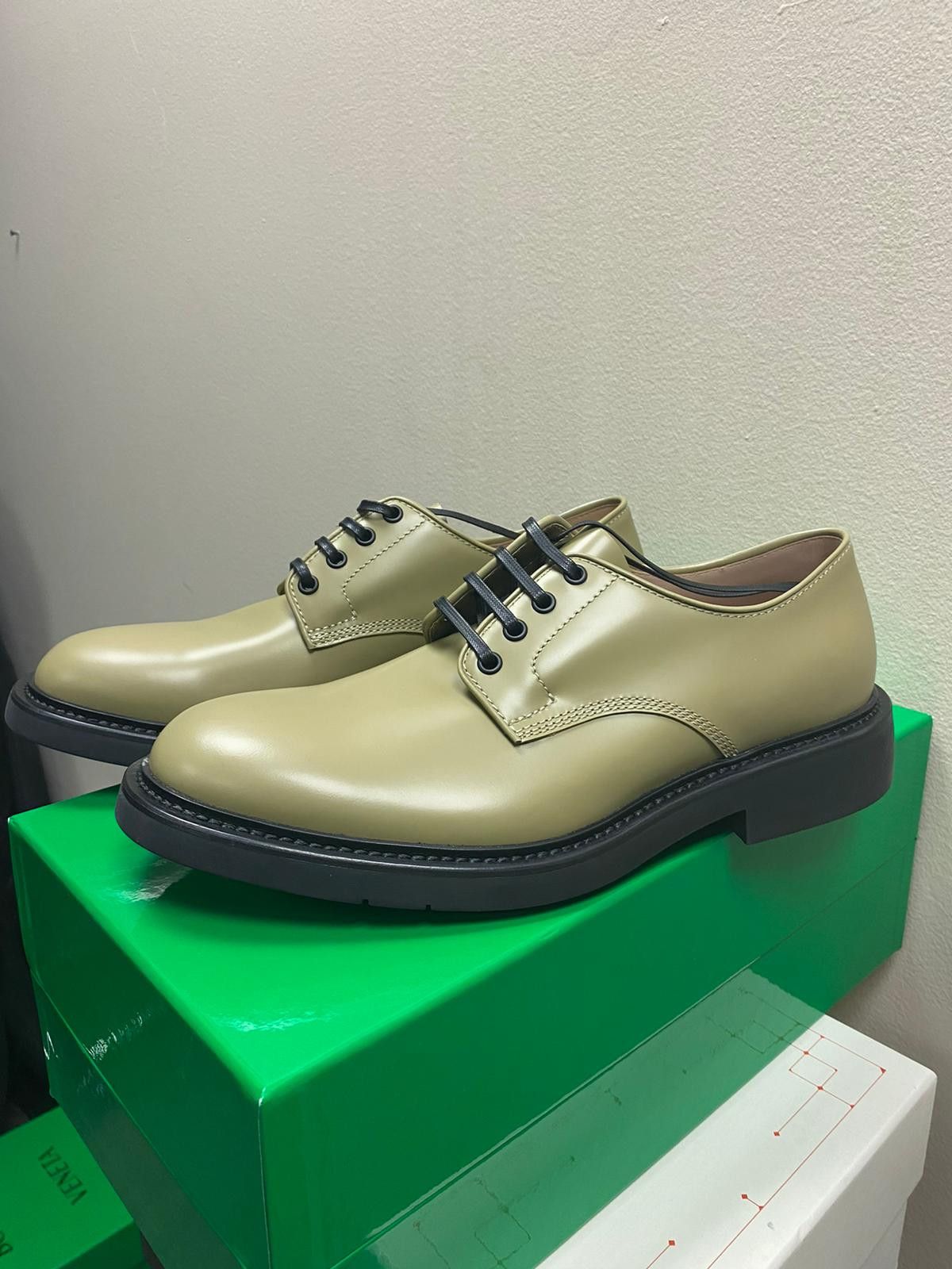 Bottega Veneta BV Level Lace Up in Tokyo Brush Calf in All Spice Size US 10 / EU 43 - 3 Thumbnail