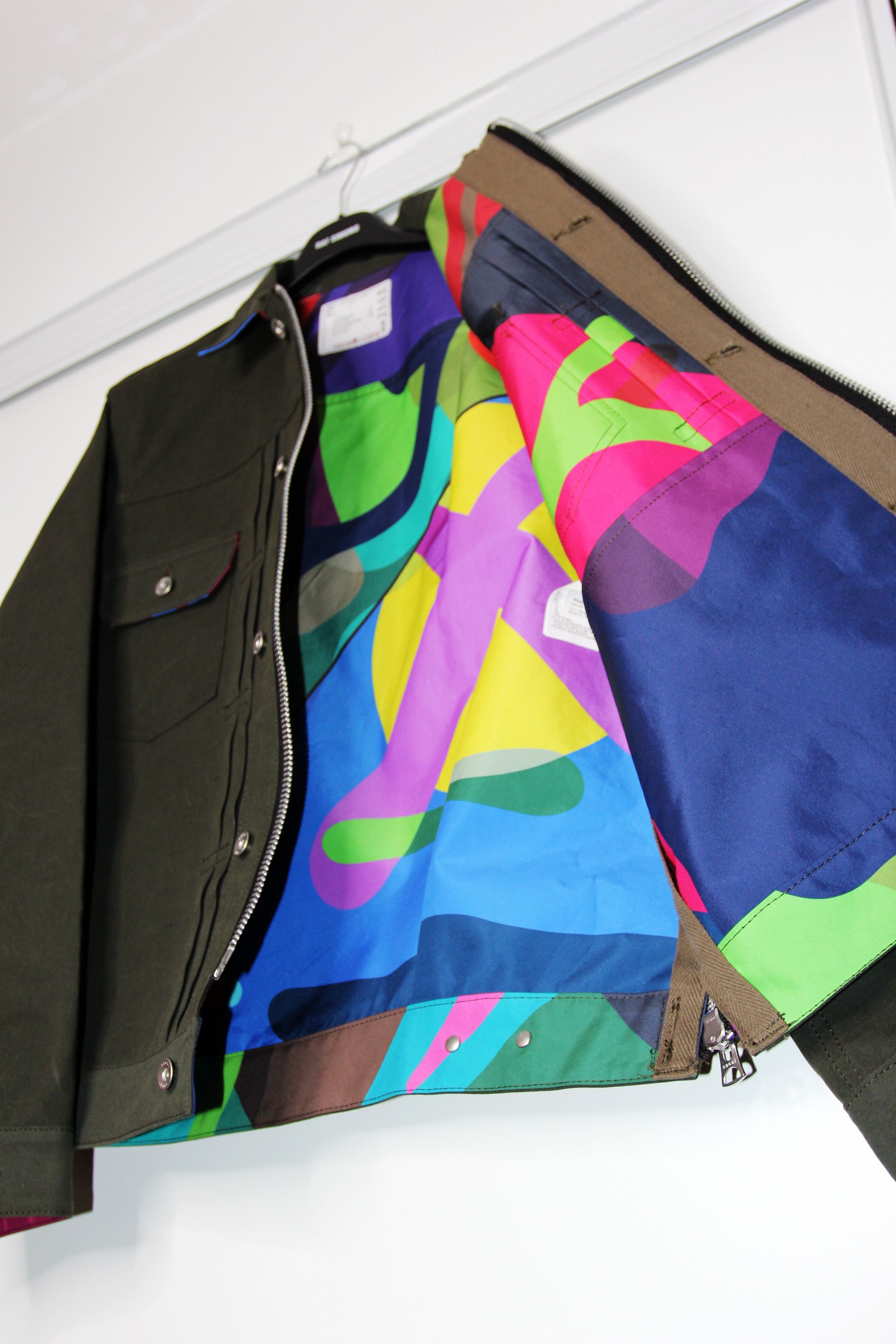 Kaws BNWT AW21 SACAI x KAWS PANELLED ZIP-UP JACKET 2 Size US M / EU 48-50 / 2 - 11 Thumbnail