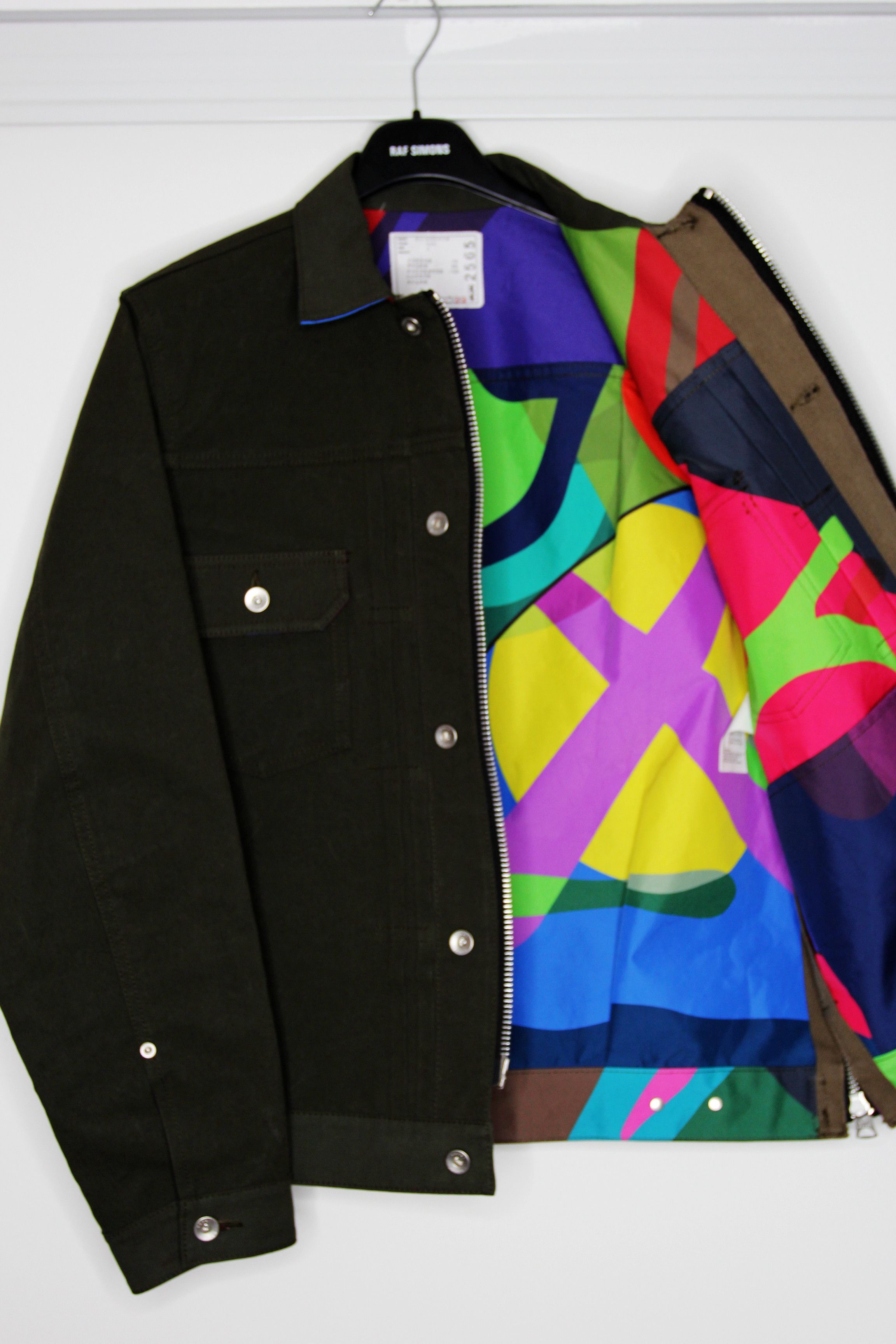 Kaws BNWT AW21 SACAI x KAWS PANELLED ZIP-UP JACKET 2 Size US M / EU 48-50 / 2 - 9 Thumbnail