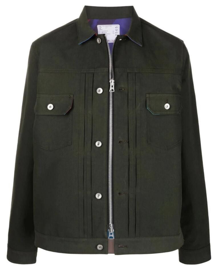 Kaws BNWT AW21 SACAI x KAWS PANELLED ZIP-UP JACKET 2 Size US M / EU 48-50 / 2 - 15 Thumbnail