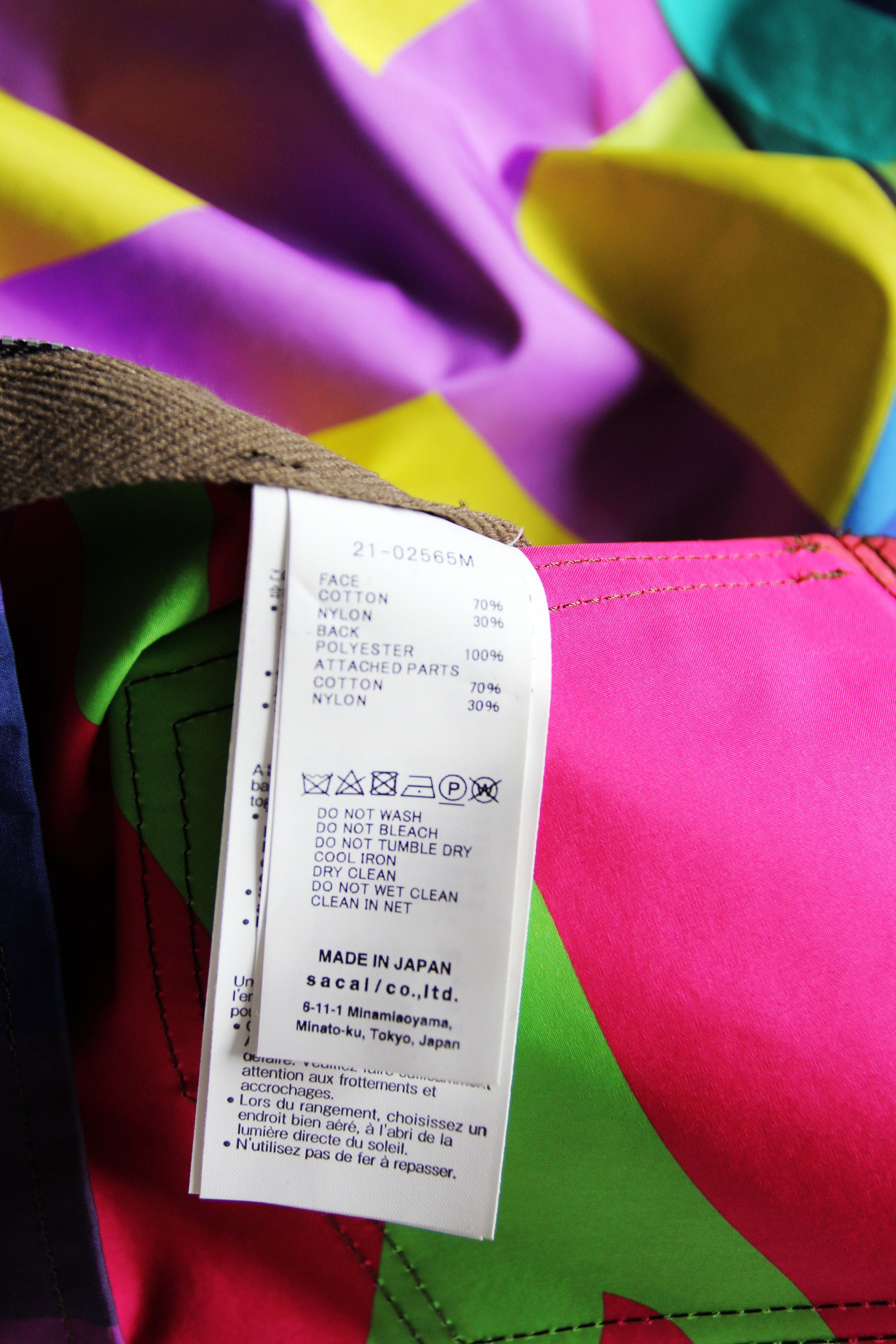 Kaws BNWT AW21 SACAI x KAWS PANELLED ZIP-UP JACKET 2 Size US M / EU 48-50 / 2 - 13 Thumbnail