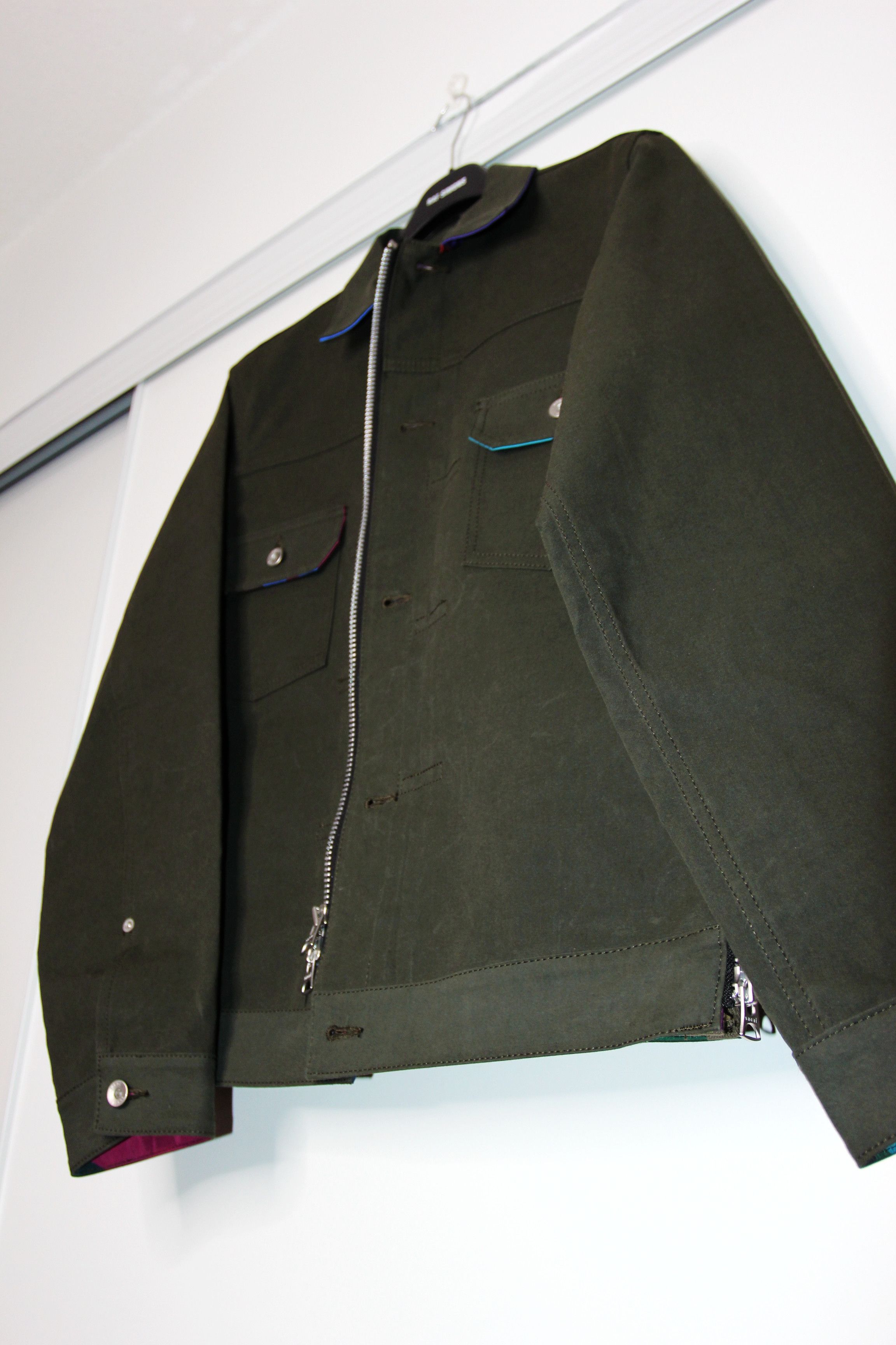 Kaws BNWT AW21 SACAI x KAWS PANELLED ZIP-UP JACKET 2 Size US M / EU 48-50 / 2 - 5 Thumbnail