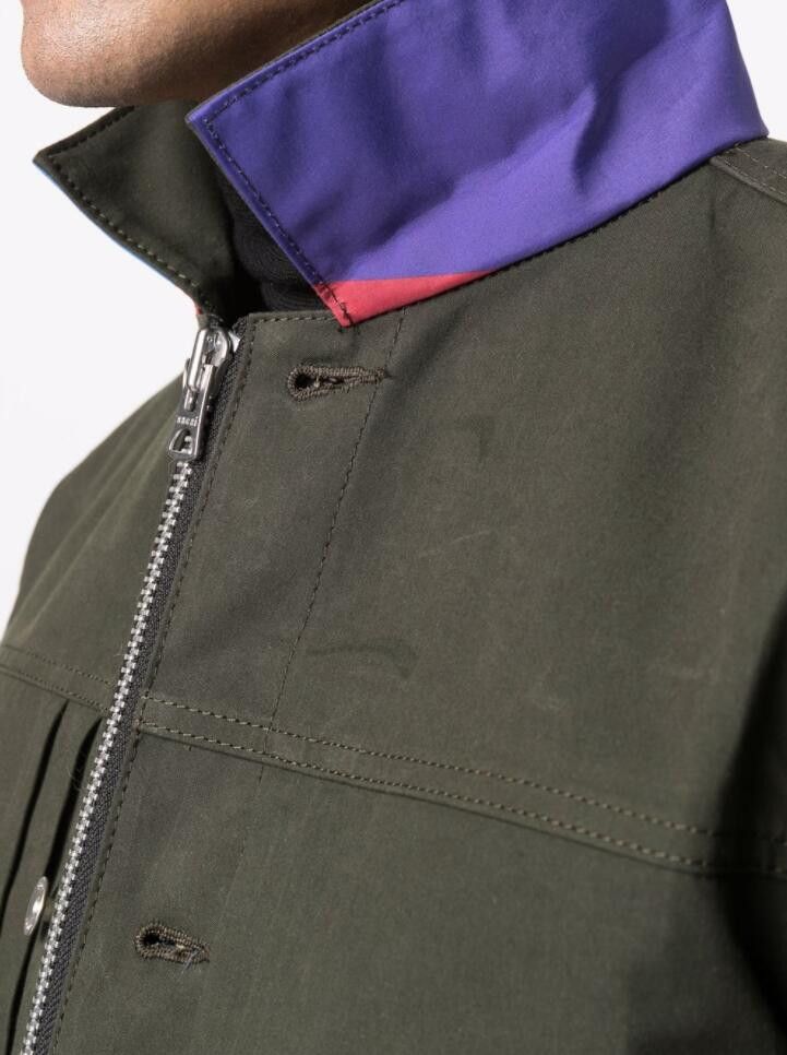 Kaws BNWT AW21 SACAI x KAWS PANELLED ZIP-UP JACKET 2 Size US M / EU 48-50 / 2 - 17 Thumbnail