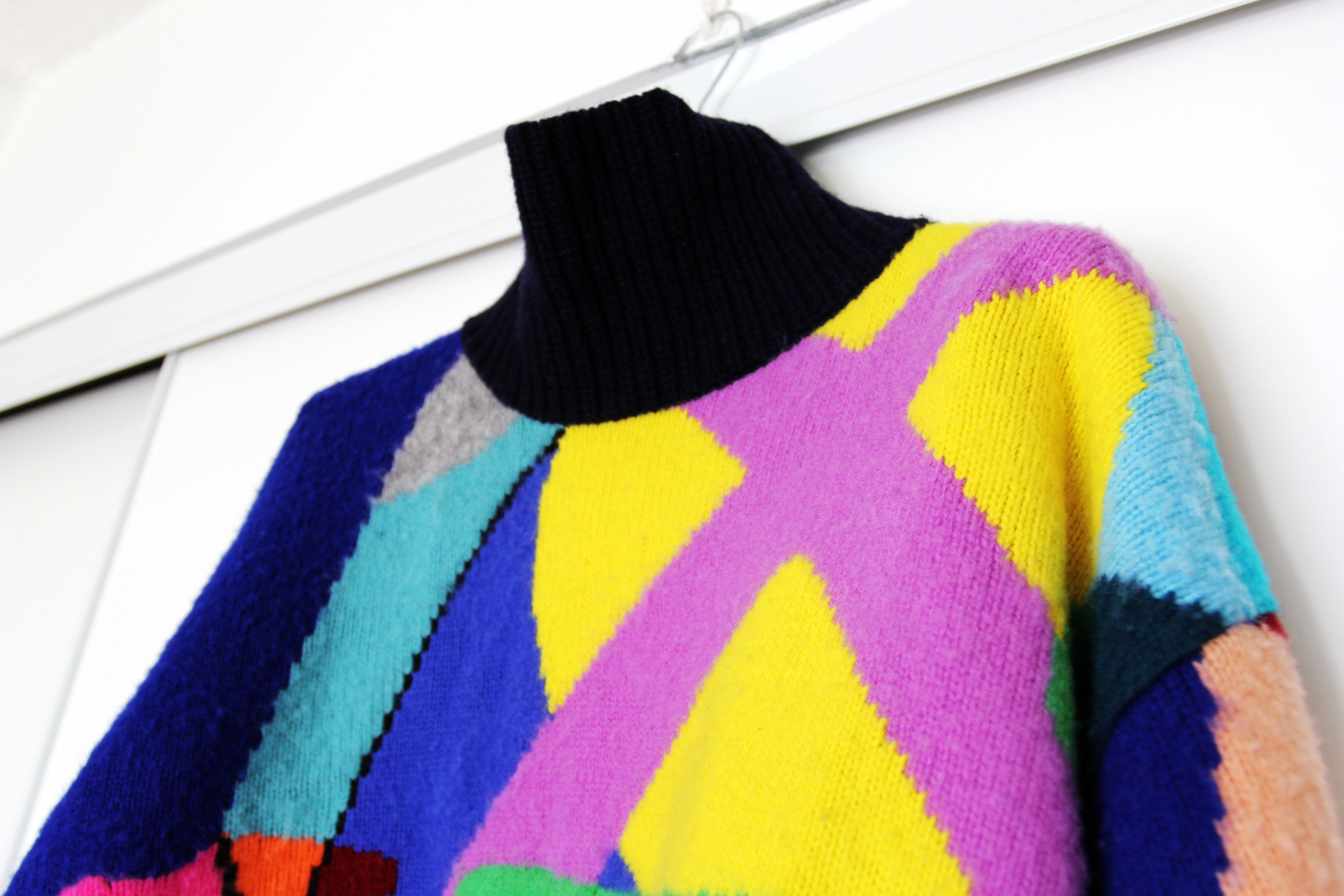 sacai x KAWS / Jaqcuard Knit Pullover 3