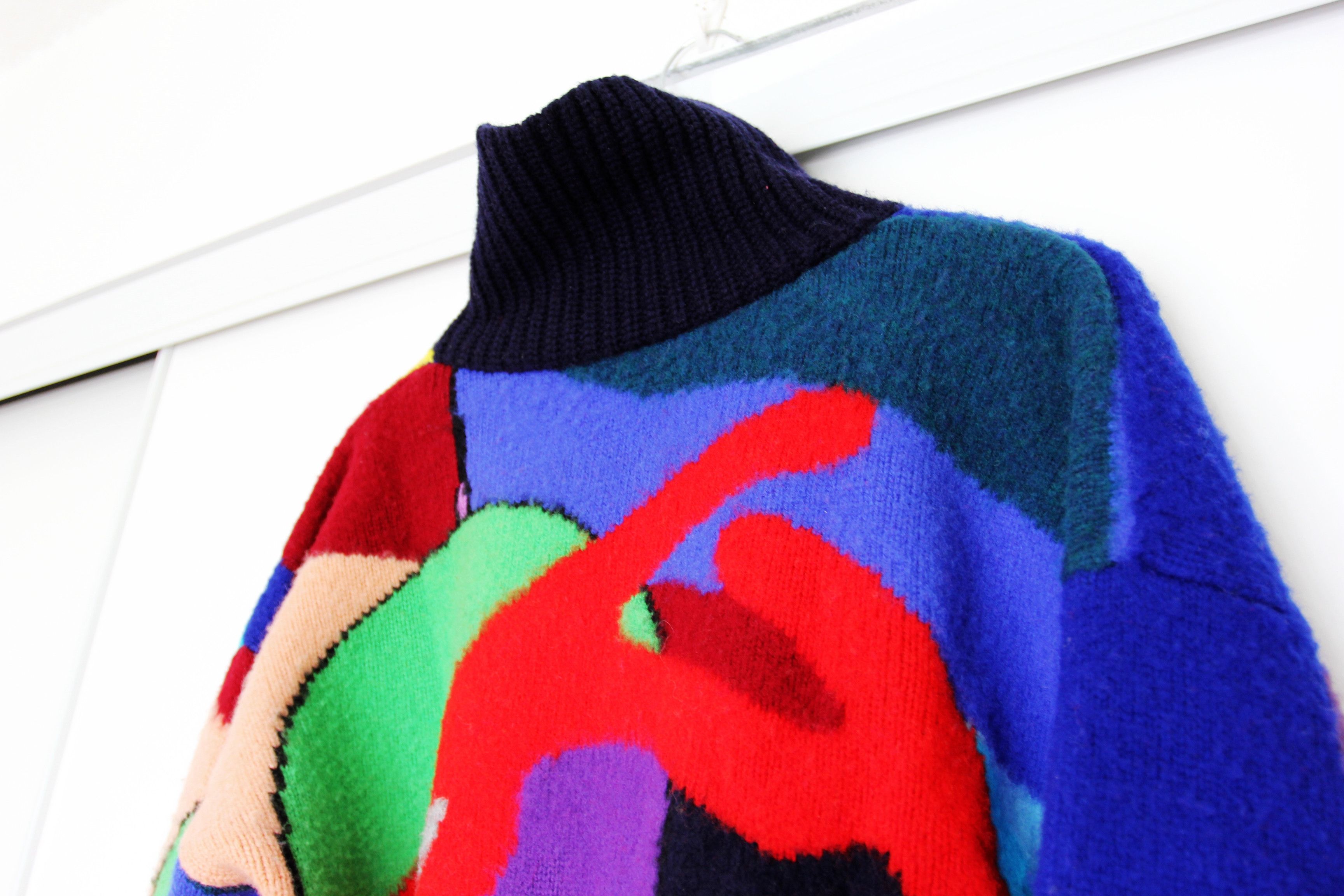 sacai x KAWS / Jaqcuard Knit Pullover 3