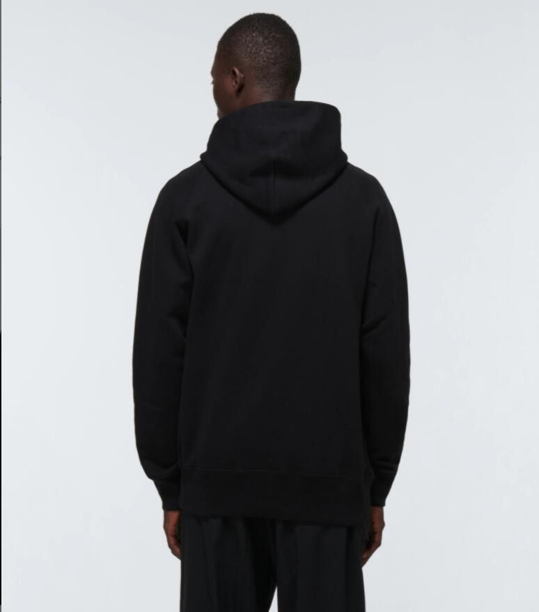 BNWT AW21 SACAI x KAWS FLOCK PRINTED HOODIE 4