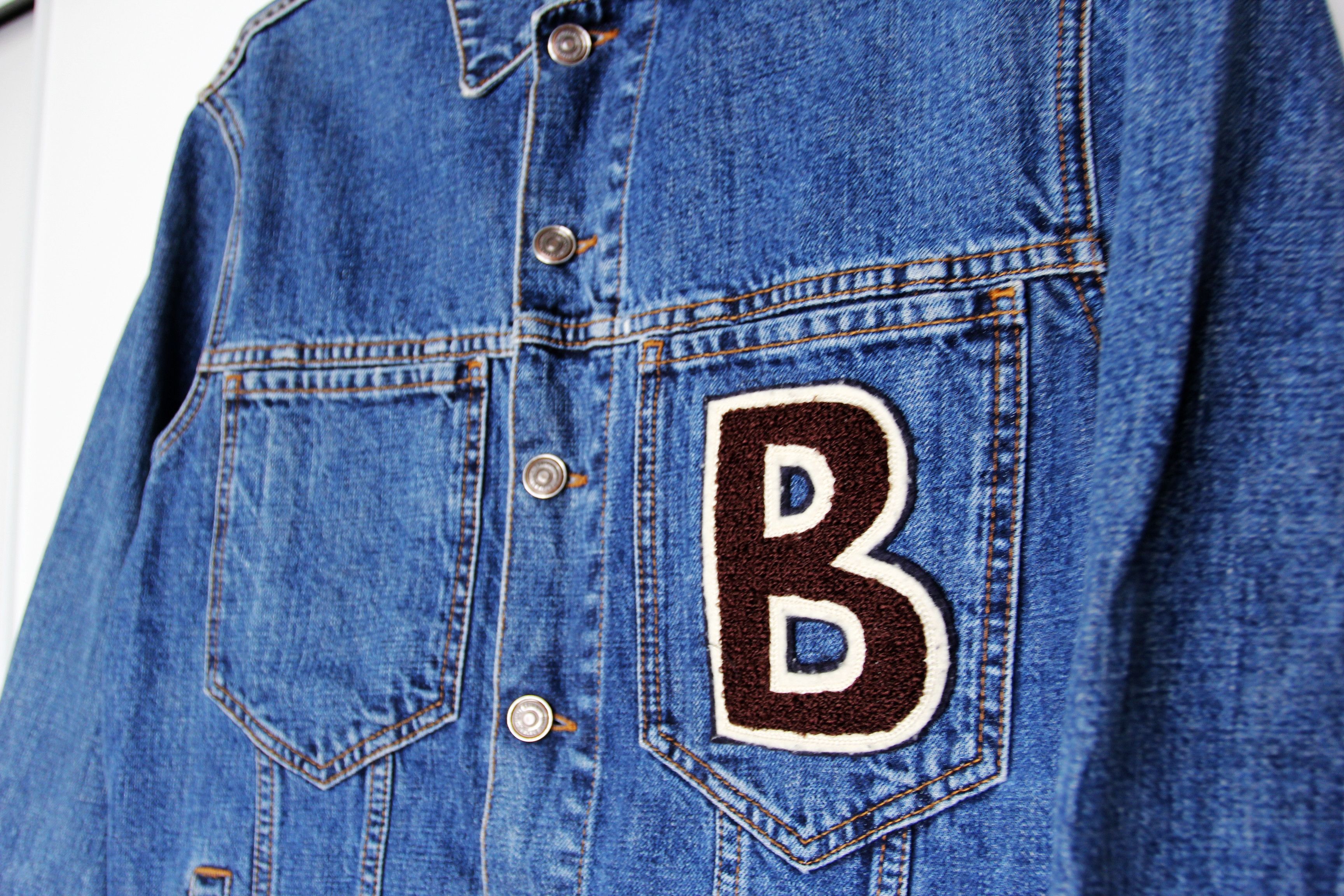 Umit Benan AW14 UMIT BENAN LETTER B DENIM JACKET 50 Size US M / EU 48-50 / 2 - 5 Thumbnail