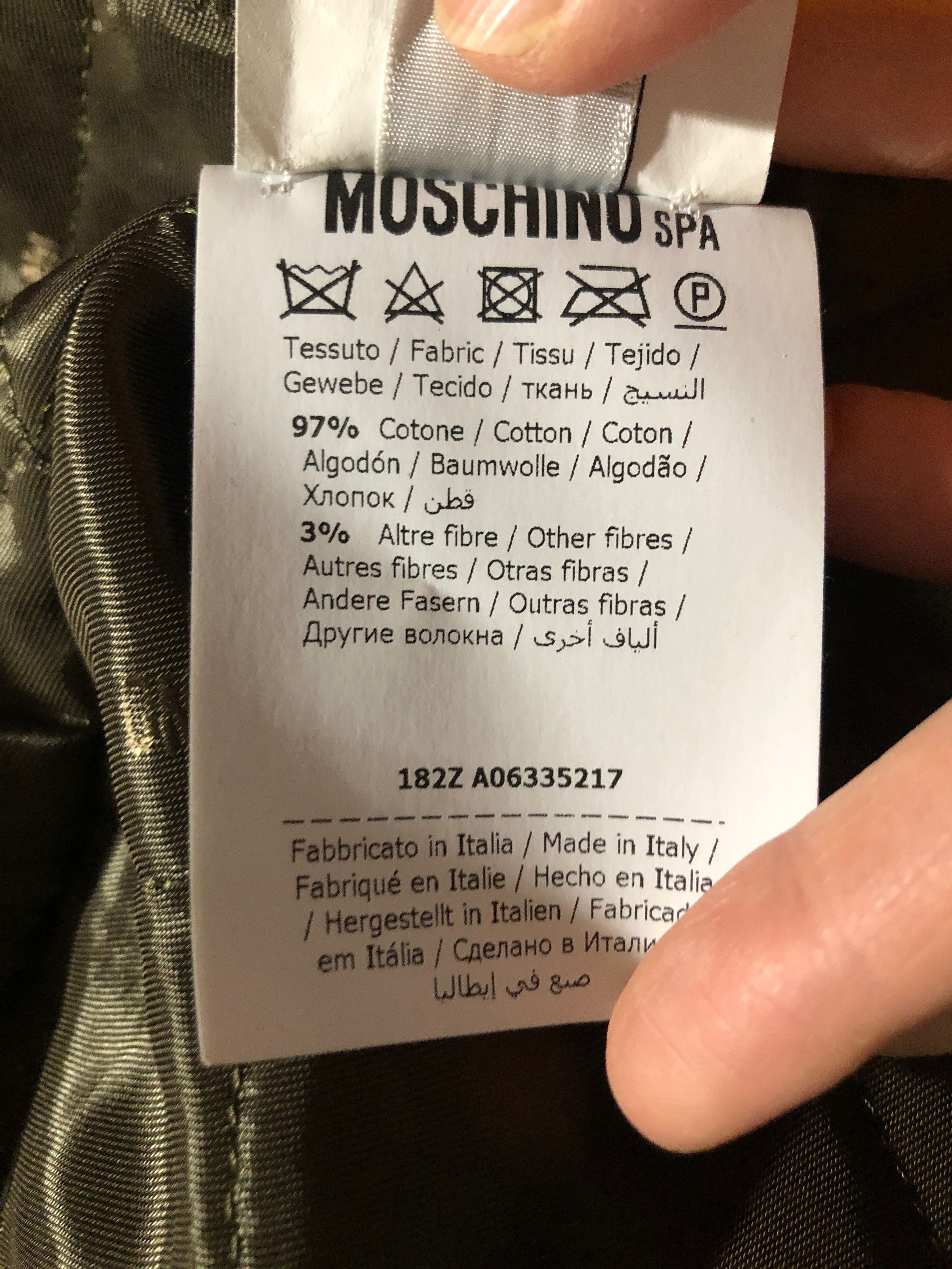 Moschino BNWT AW18 MOSCHINO COUTURE! PAPERCLIPS PARKA COAT 50 Size US M / EU 48-50 / 2 - 19 Thumbnail