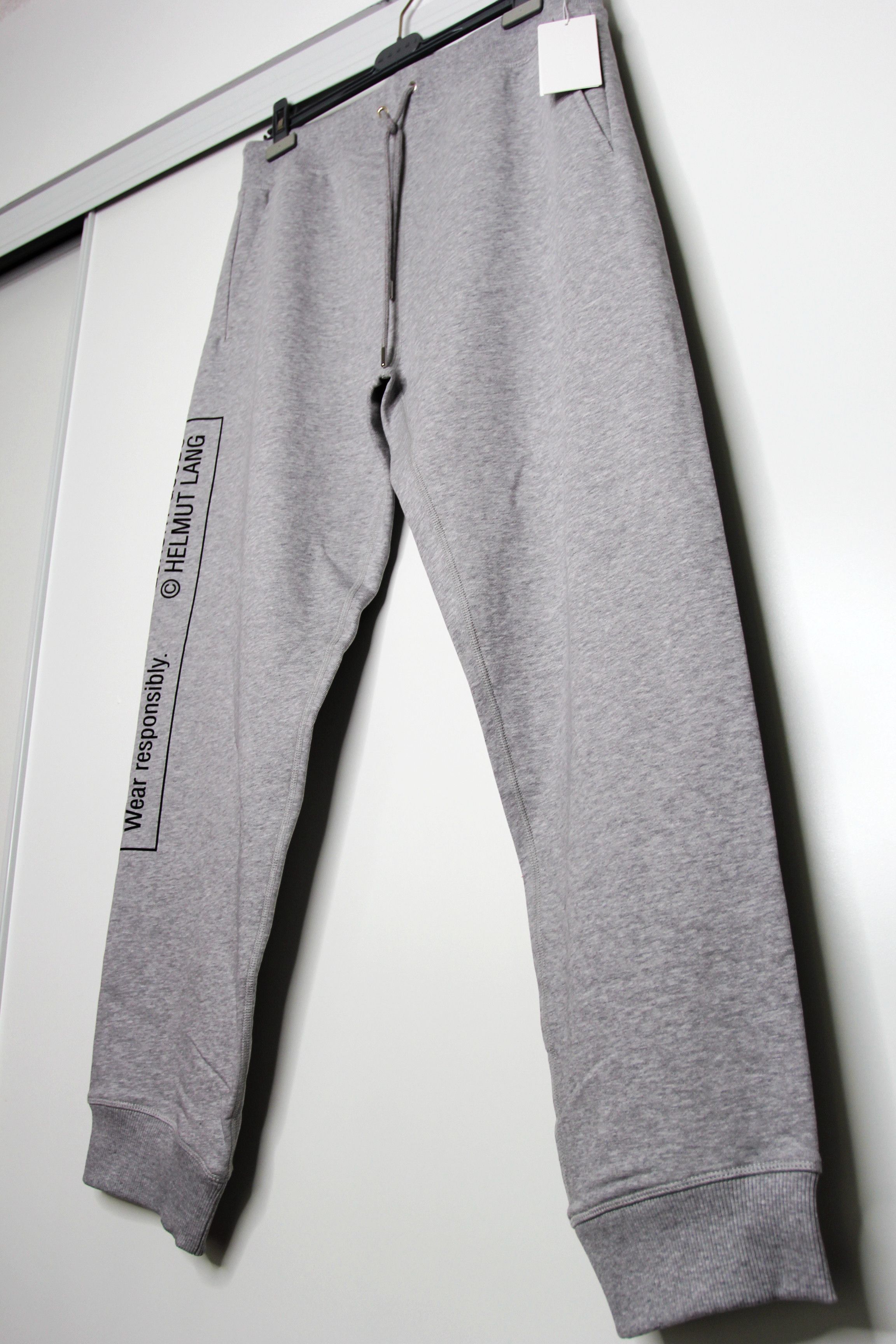 Helmut Lang BNWT SS21 HELMUT LANG SCHOOL SWEATPANTS L Size US 34 / EU 50 - 6 Thumbnail