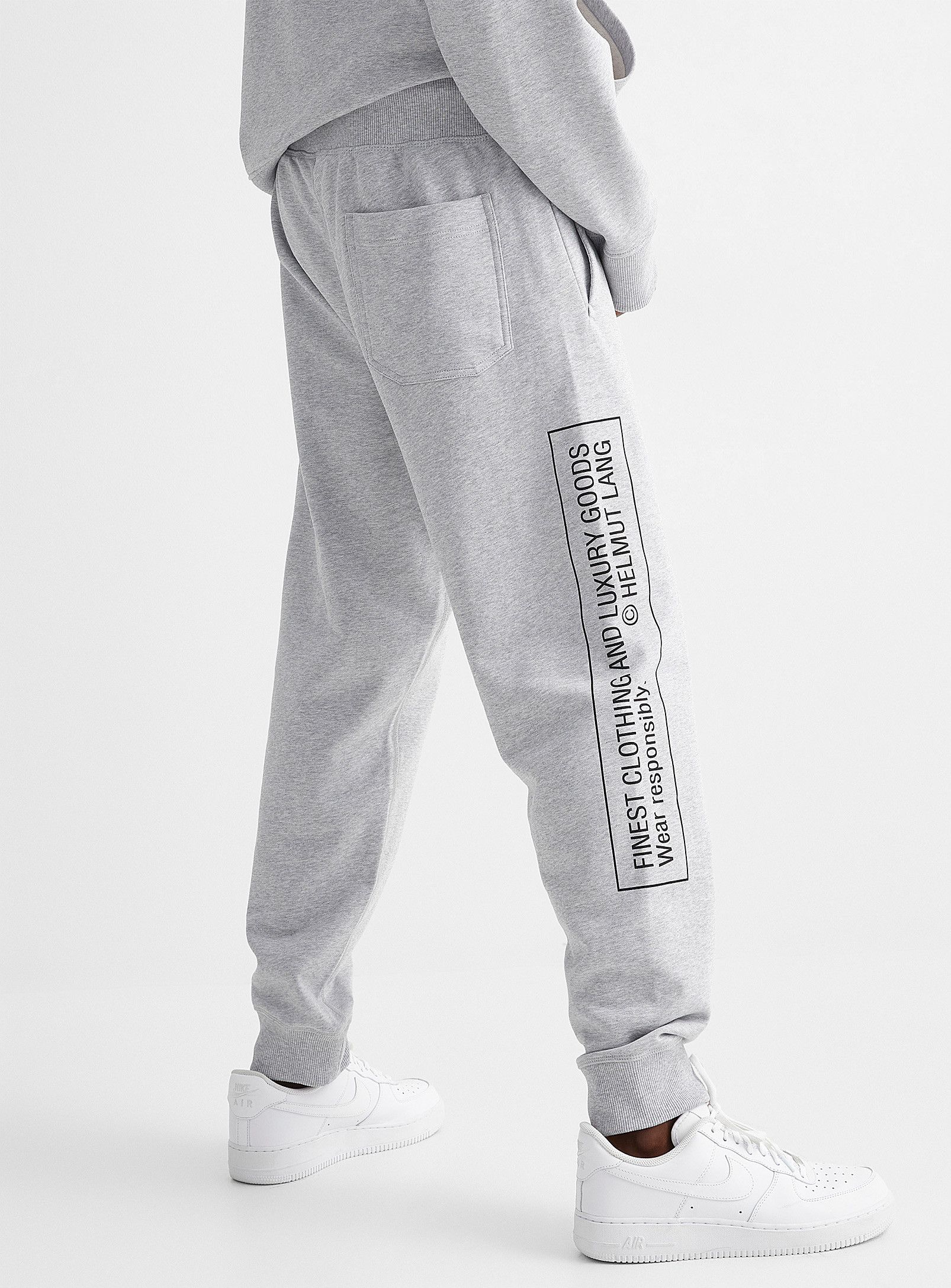 Helmut Lang BNWT SS21 HELMUT LANG SCHOOL SWEATPANTS L Size US 34 / EU 50 - 17 Thumbnail