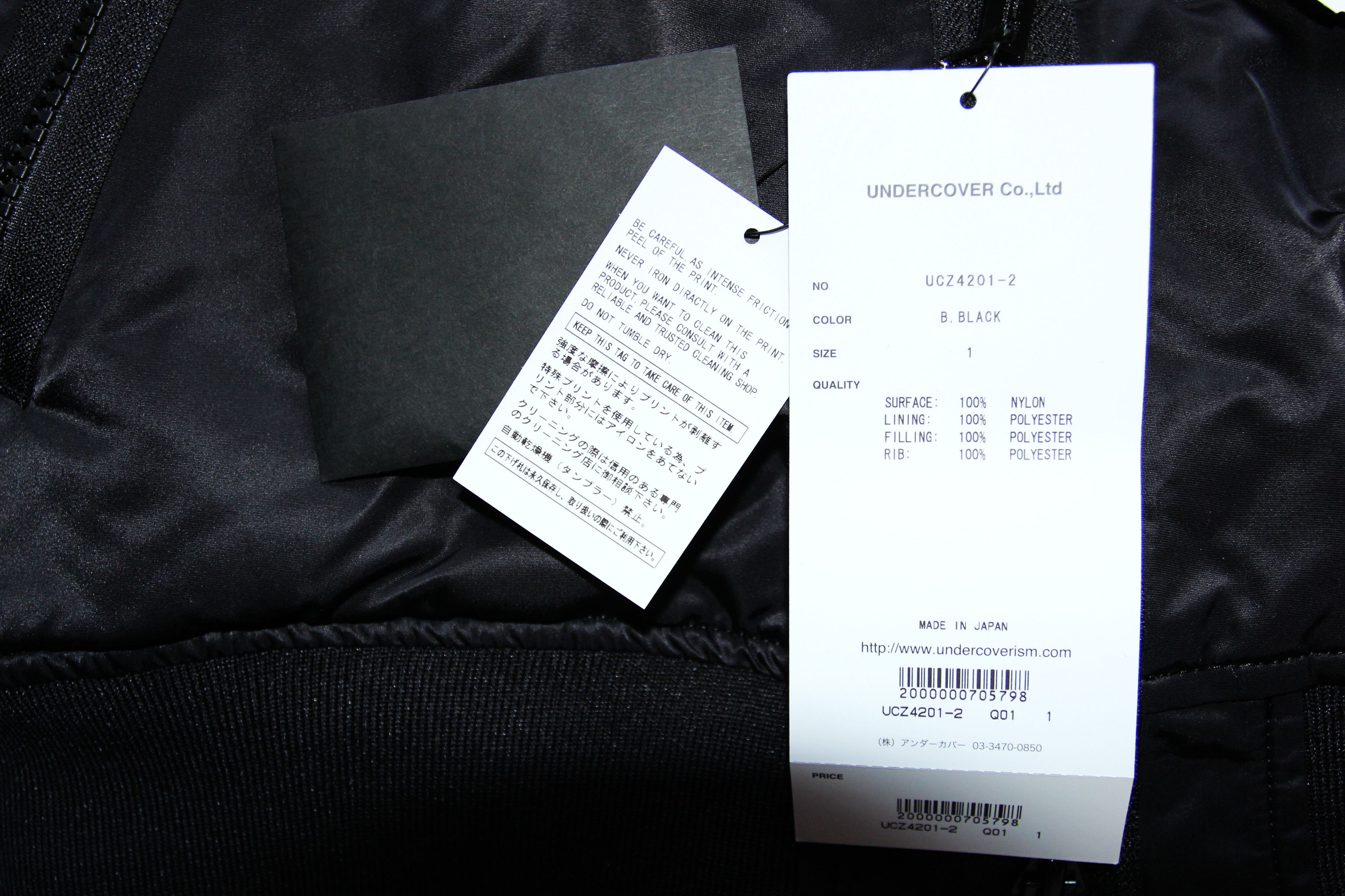 Undercover BNWT AW20 UNDERCOVER FALLEN MAN REVERSIBLE BOMBER JACKET 1 Size US S / EU 44-46 / 1 - 16 Thumbnail