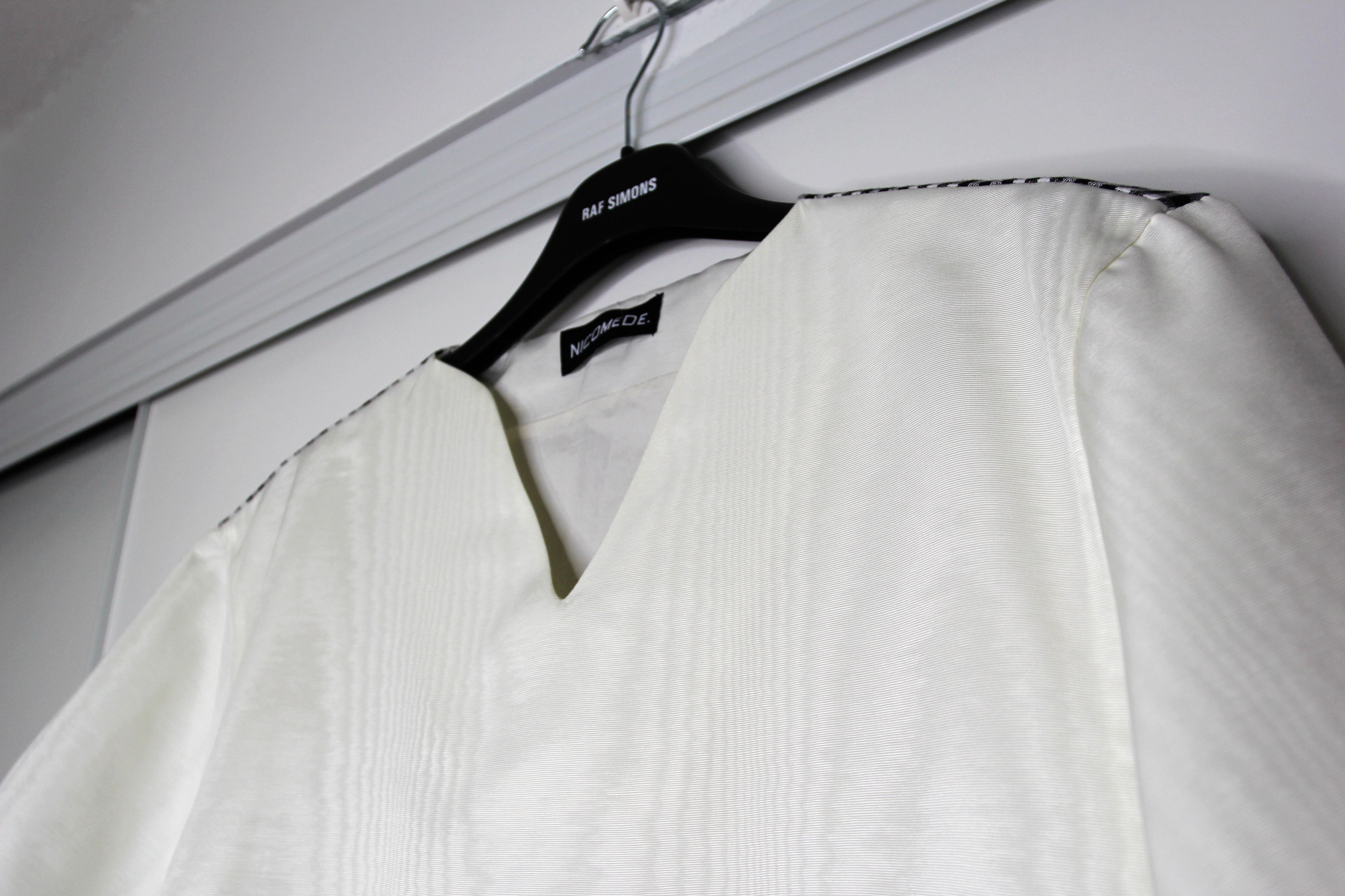 Nicomede Talavera BNWT SS20 NICOMEDE EPISODE 1 GINGHAM MOIRE STRETCH TSHIRT L Size US L / EU 52-54 / 3 - 4 Thumbnail