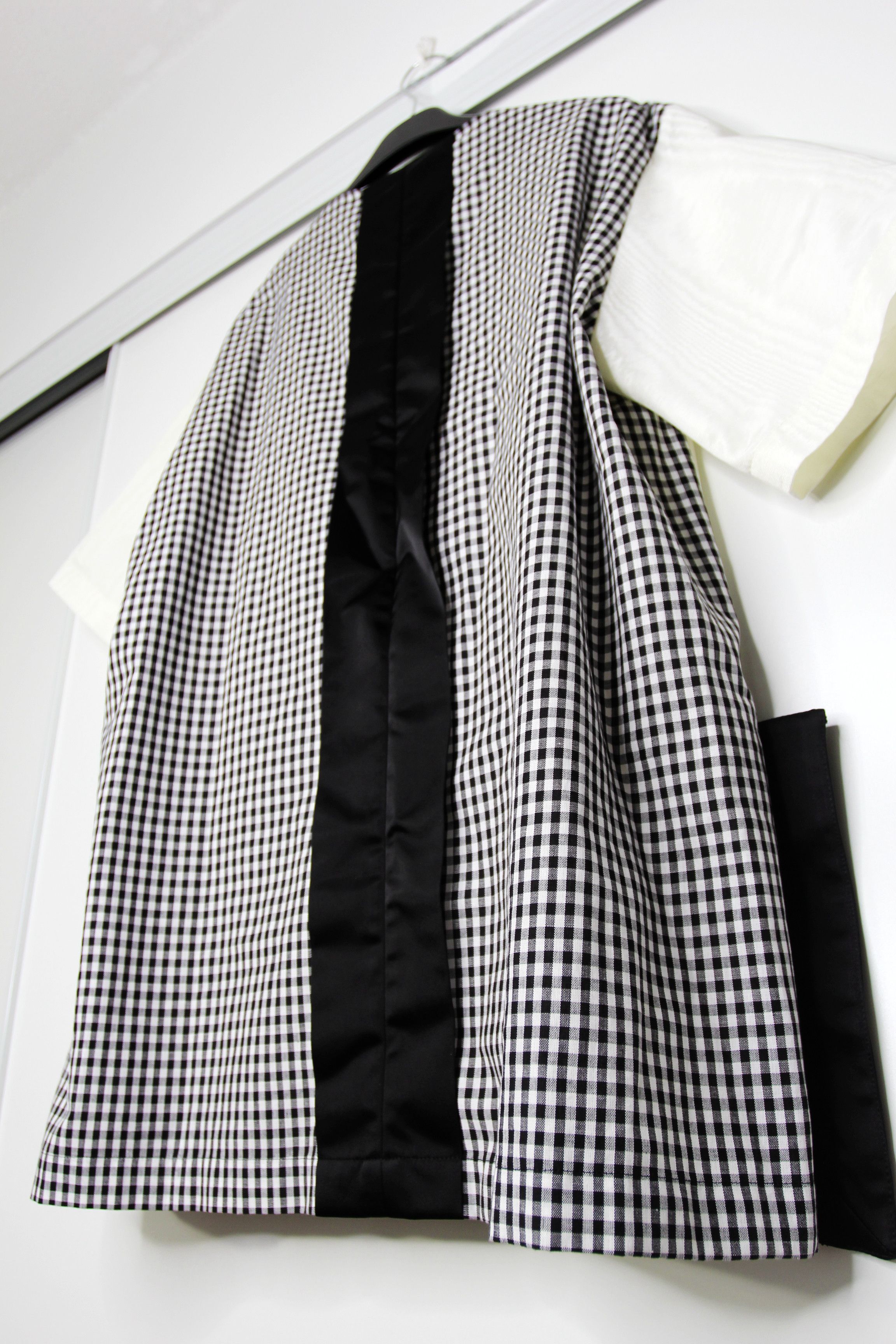Nicomede Talavera BNWT SS20 NICOMEDE EPISODE 1 GINGHAM MOIRE STRETCH TSHIRT L Size US L / EU 52-54 / 3 - 8 Thumbnail