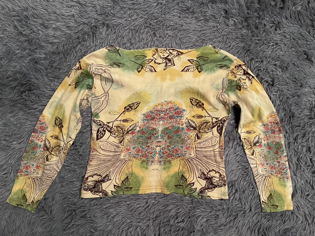 Vintage Vintage 90s JPG style printed shining longsleeve Size M / US 6-8 / IT 42-44 - 6 Thumbnail