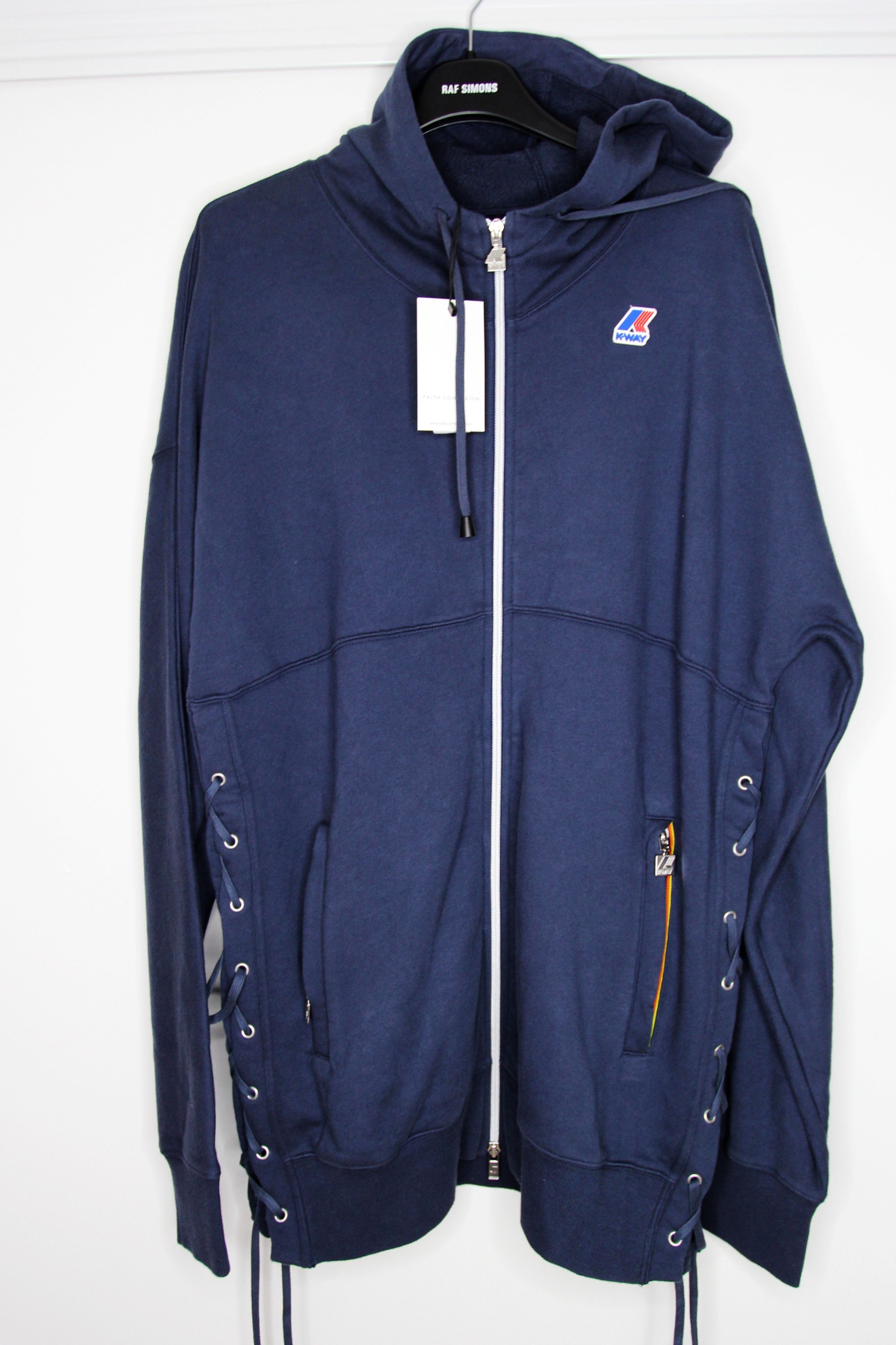 Faith Connexion BNWT SS18 FAITH CONNEXION x K-WAY LACED HOODIE XS Size US XS / EU 42 / 0 - 2 Thumbnail